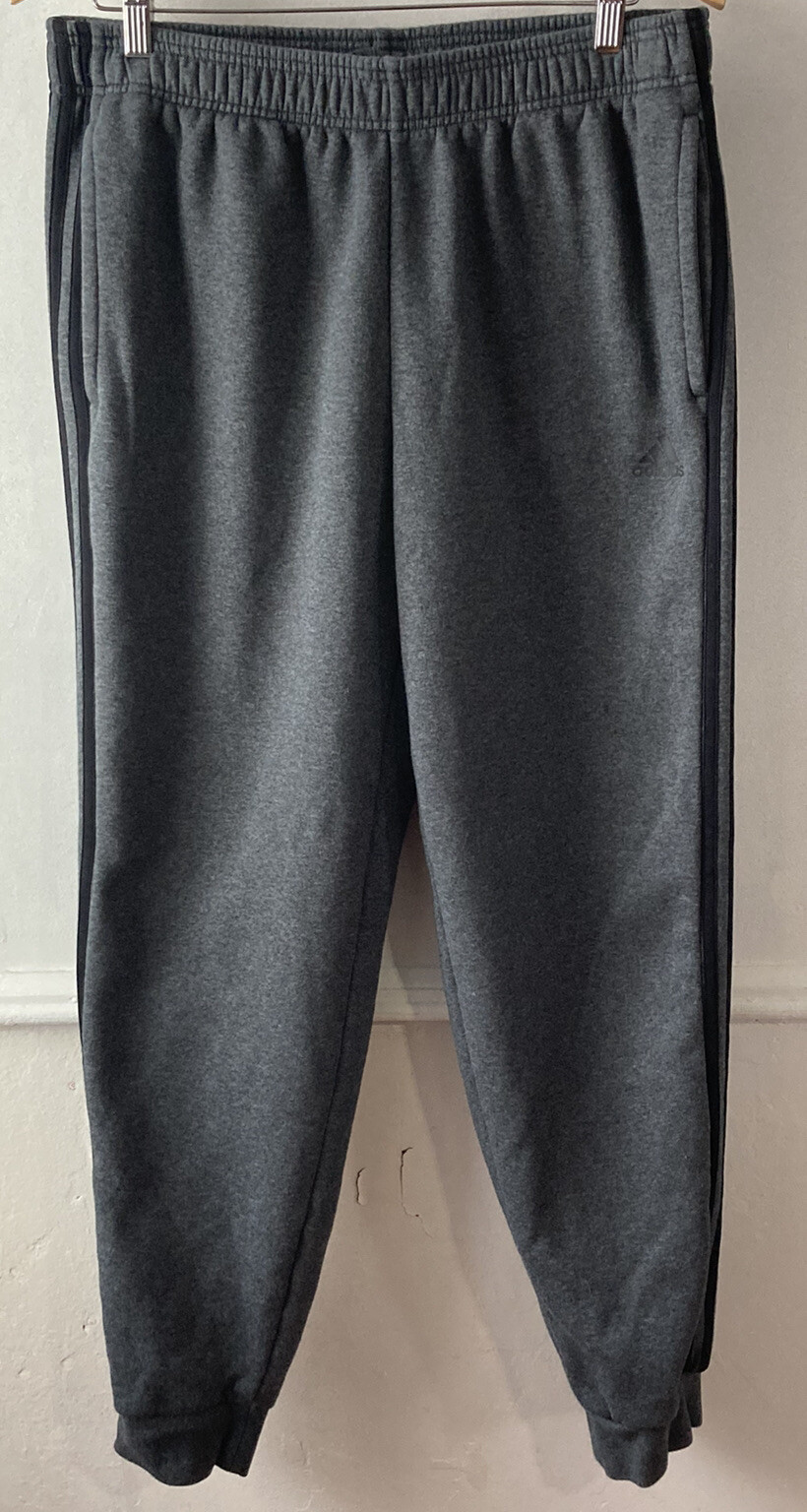 Adidas Mens size Medium M Sweatpants Joggers Sweat Pants j171