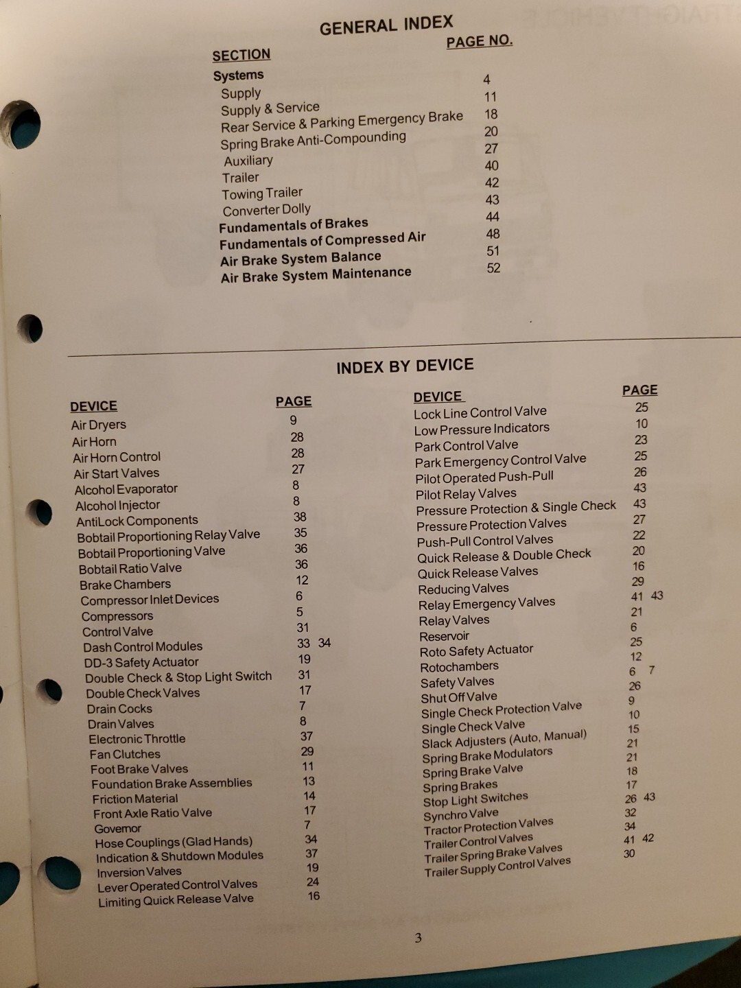 Bendix Air Brake Handbook Components Maintenance Troubleshooting Manual