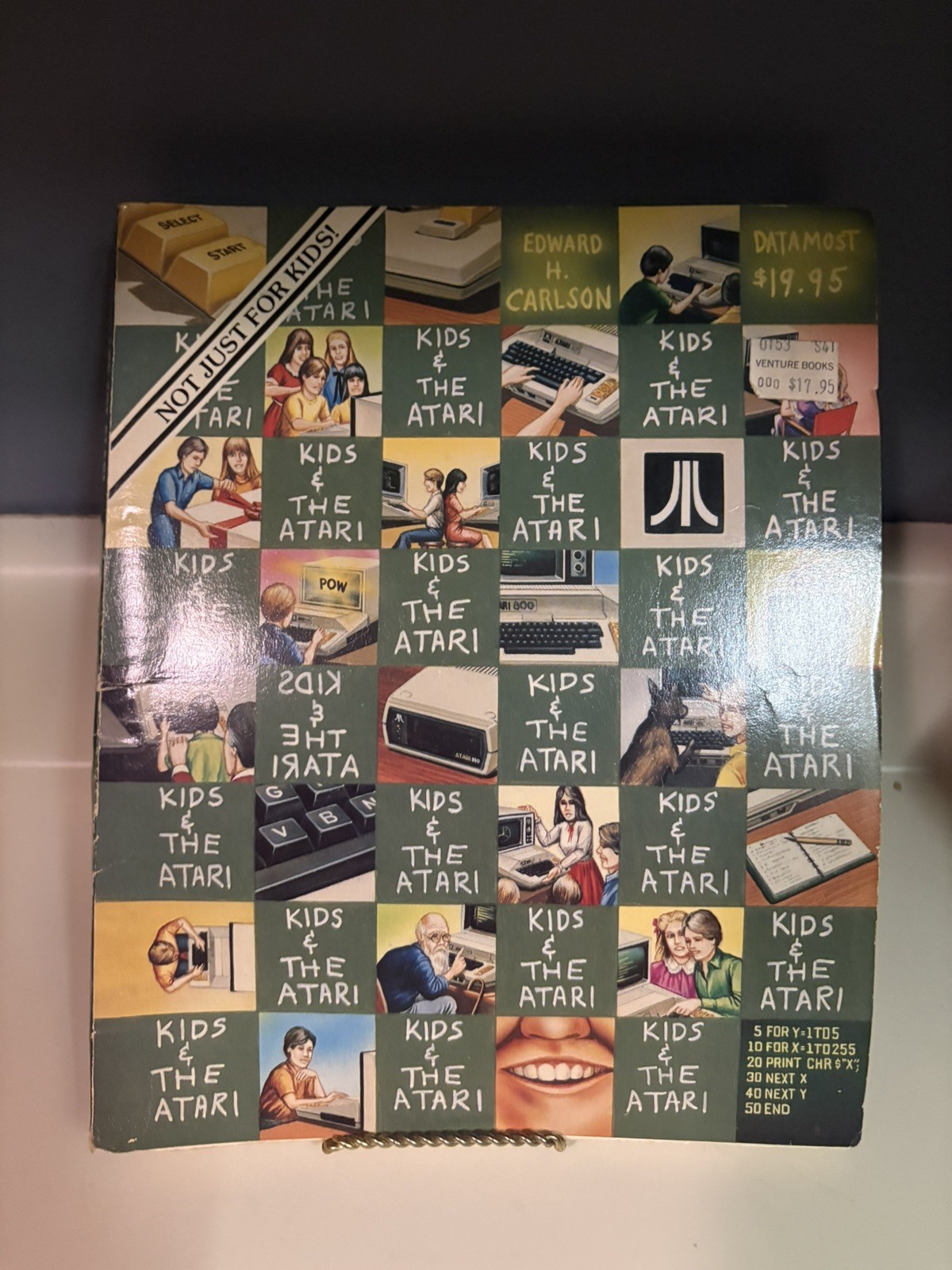 KIDS AND THE ATARI BY EDWARD CARLSON