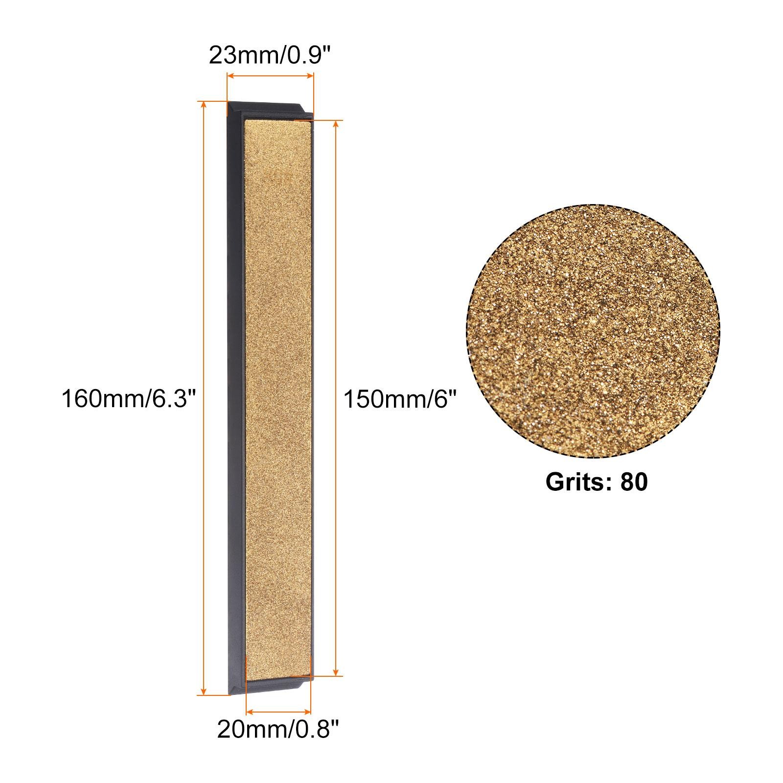 Stone Sharpening Diamond, 150mm x 20mm 80 Grain Titanium Coated