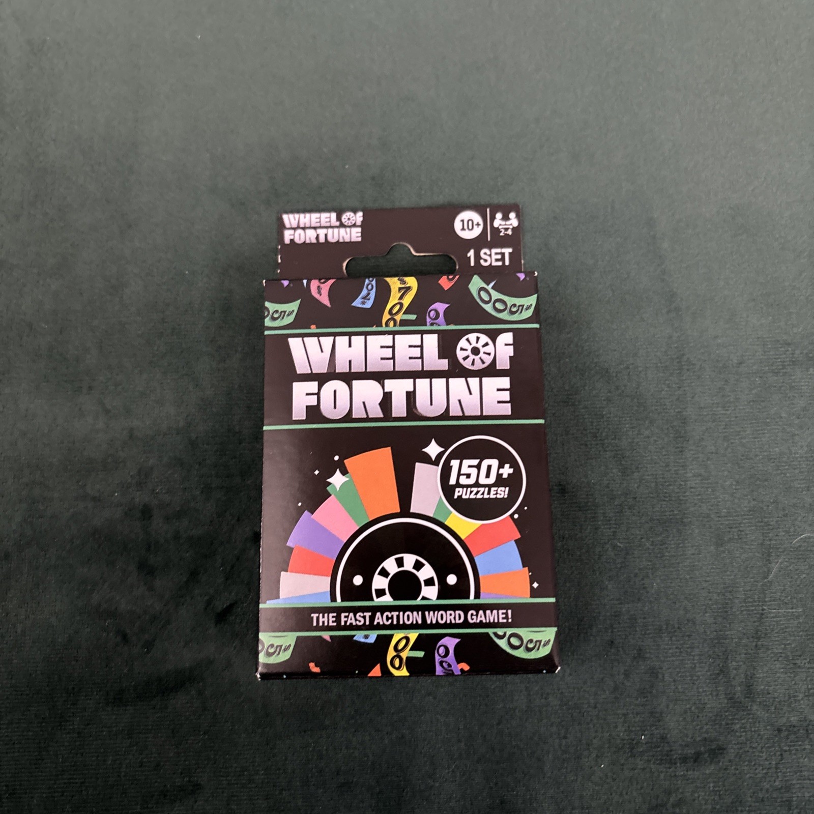 Deck of Cards Wheel Of Fortune The Fast Action Word Game 150+ Puzzles Ages 10+