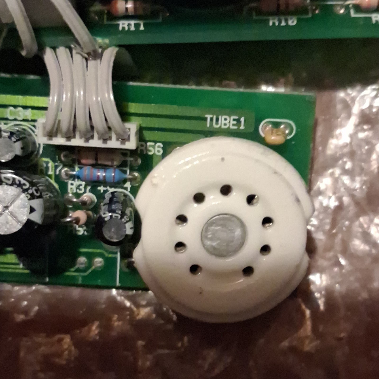 Tube Preamp Circuit Board with XLR Input and Tube Socket