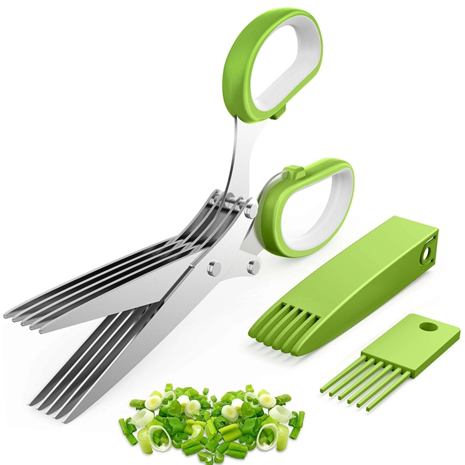 Multifunctional layer Kitchen Scissors for Cutting Onions Vegetables 3 styles