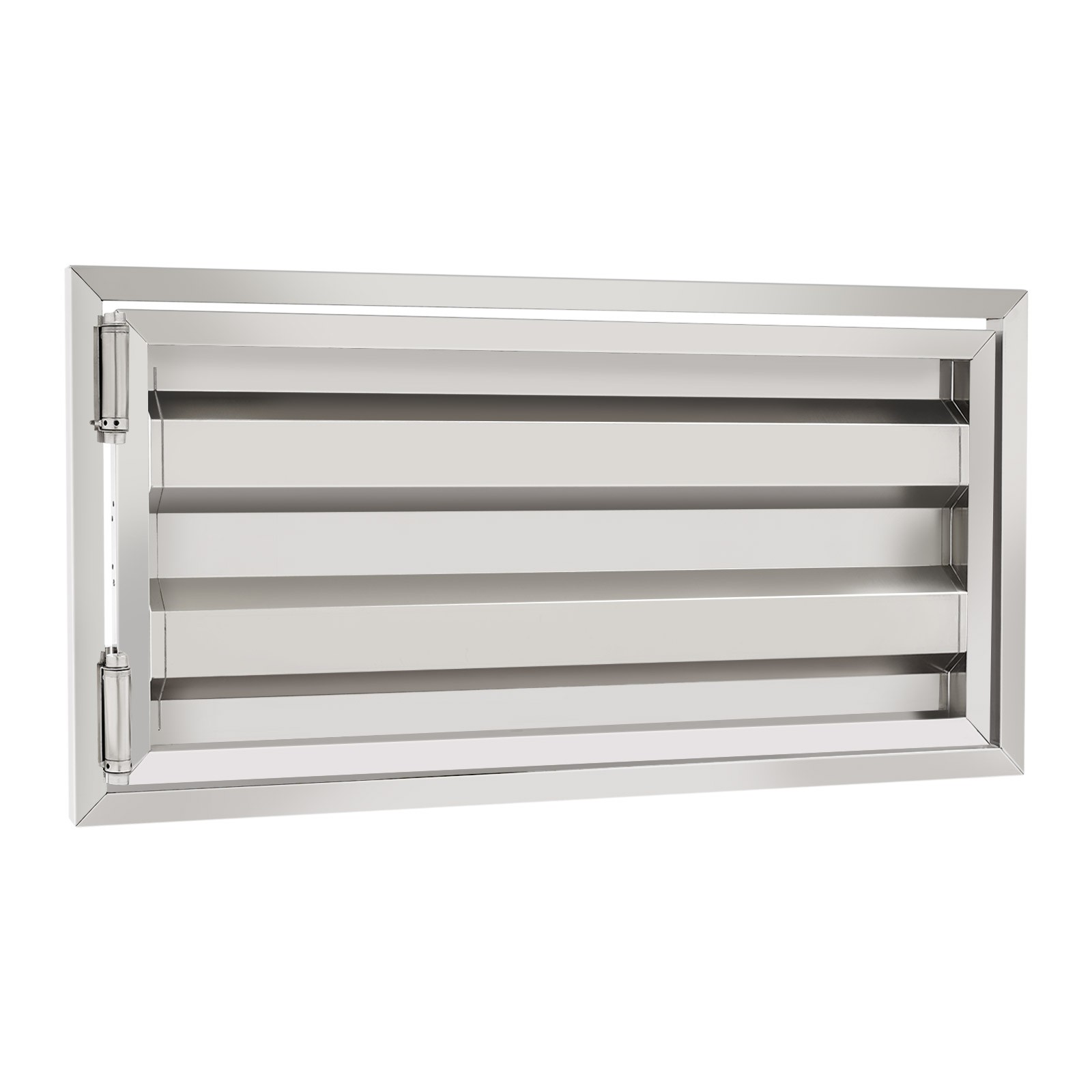 Stainless Steel Crawl Space Access Door 32"x16" Silver Attic Basement Vent Panel
