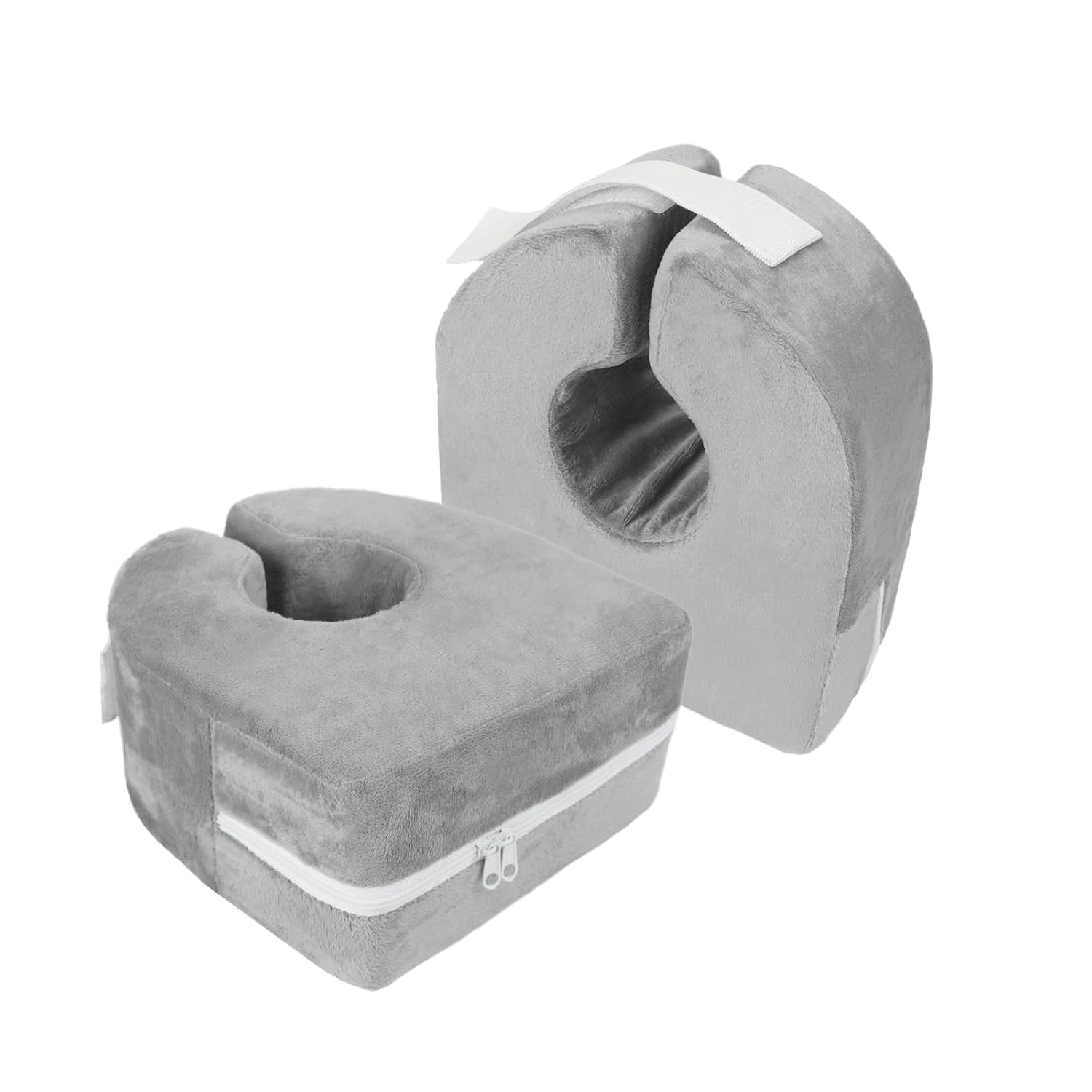 Grey Foot Elevation Pillow Heel Protector Pressure Sore Prevention Support