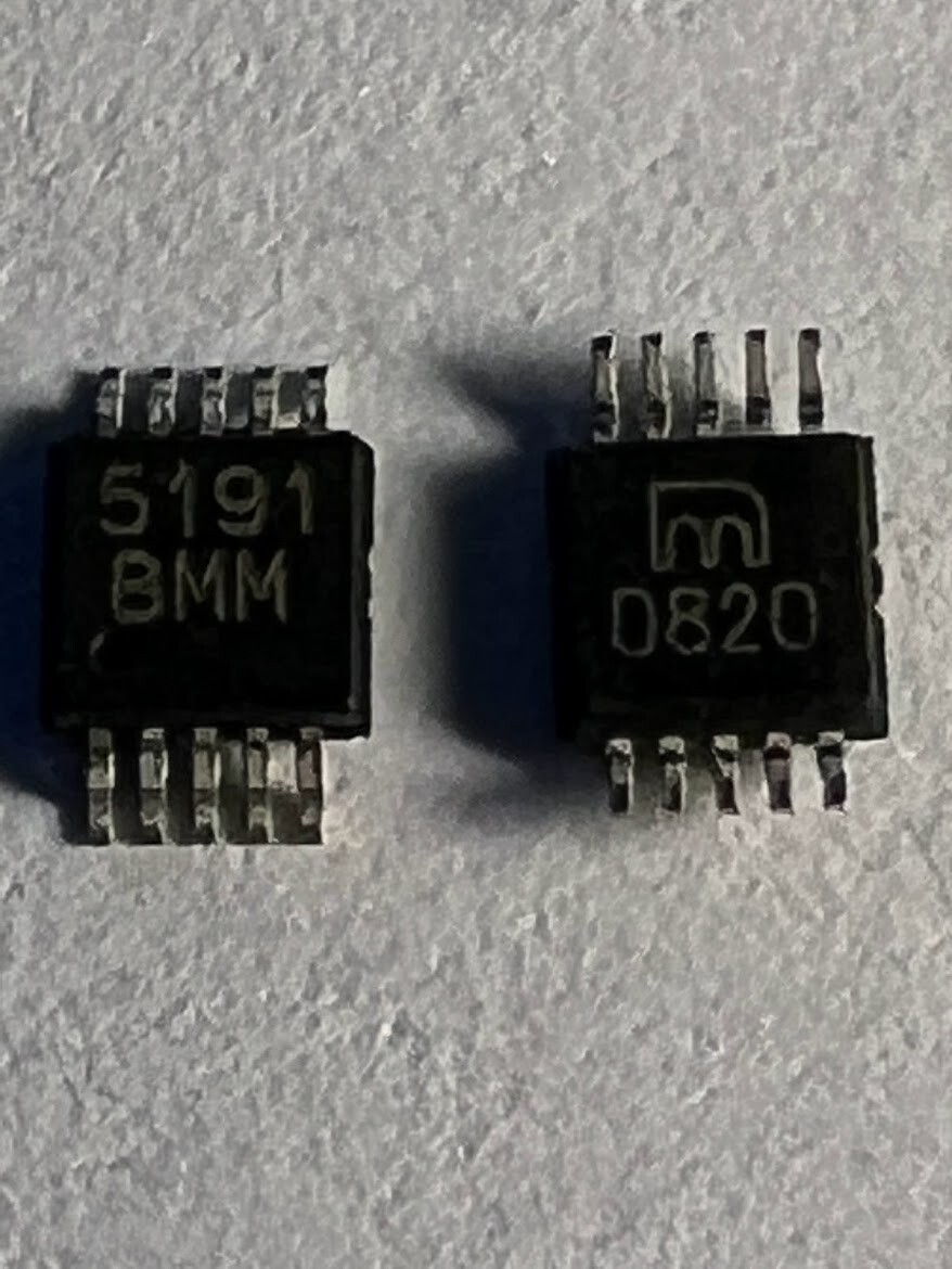 (100 PIECE LOT) Micrel MIC5191BMM Linear Regulator Controller IC