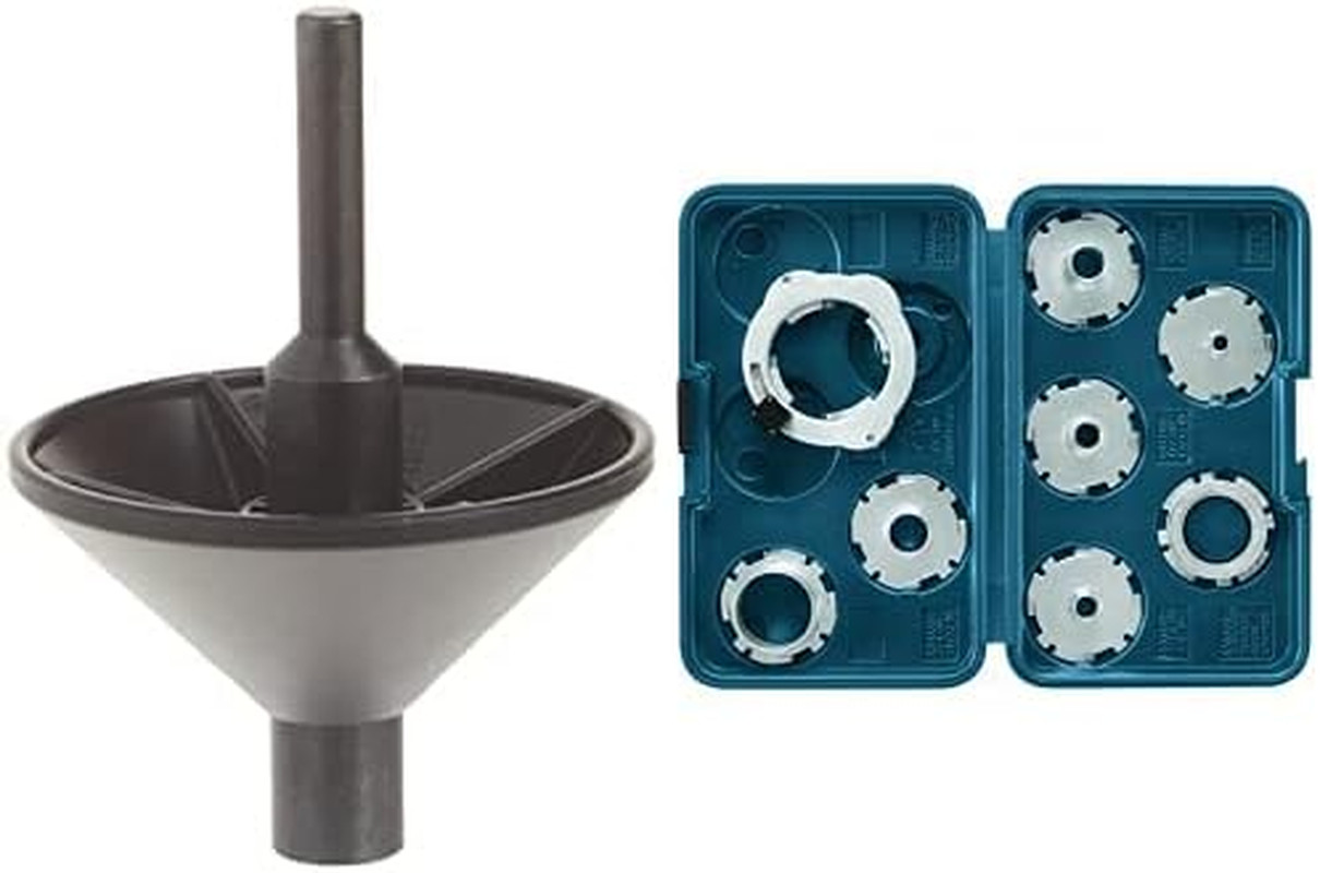 8-Piece Router Template Guide Set RA1128 & RA1151 Router Subbase Centering Pin a