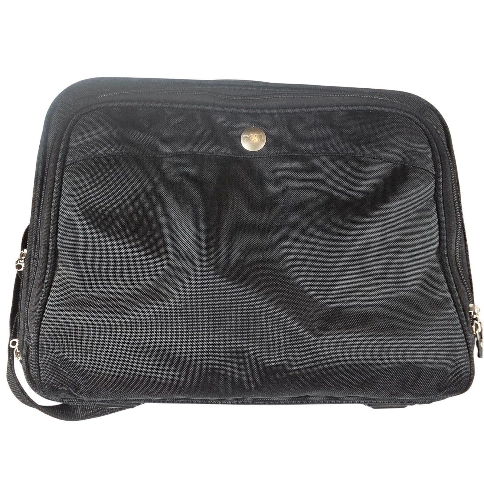 DELL Black Laptop Bag Briefcase Shoulder Strap Business Travel Commute