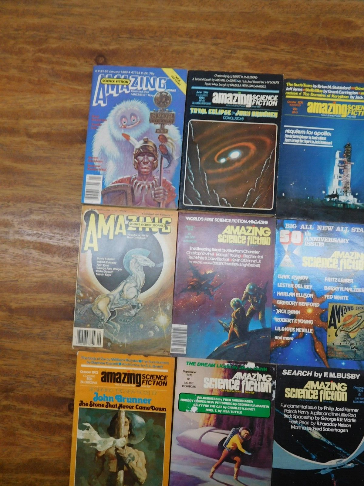 Fantastic 30 Vintage 1970's Sci-Fi Digests ~ Amazing, IF & Galaxy