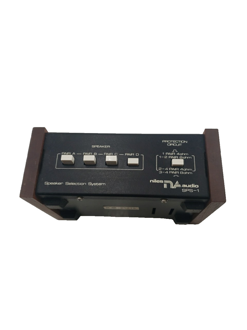 Niles Sps 1 Speaker Selector Box Switch Audio