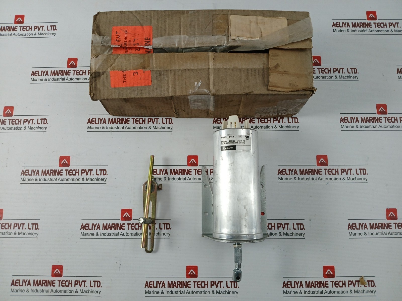 HONEYWELL MP909E 1463 1 Pneumatic Damper Actuator 5-10 PSI (35-70 KPA)