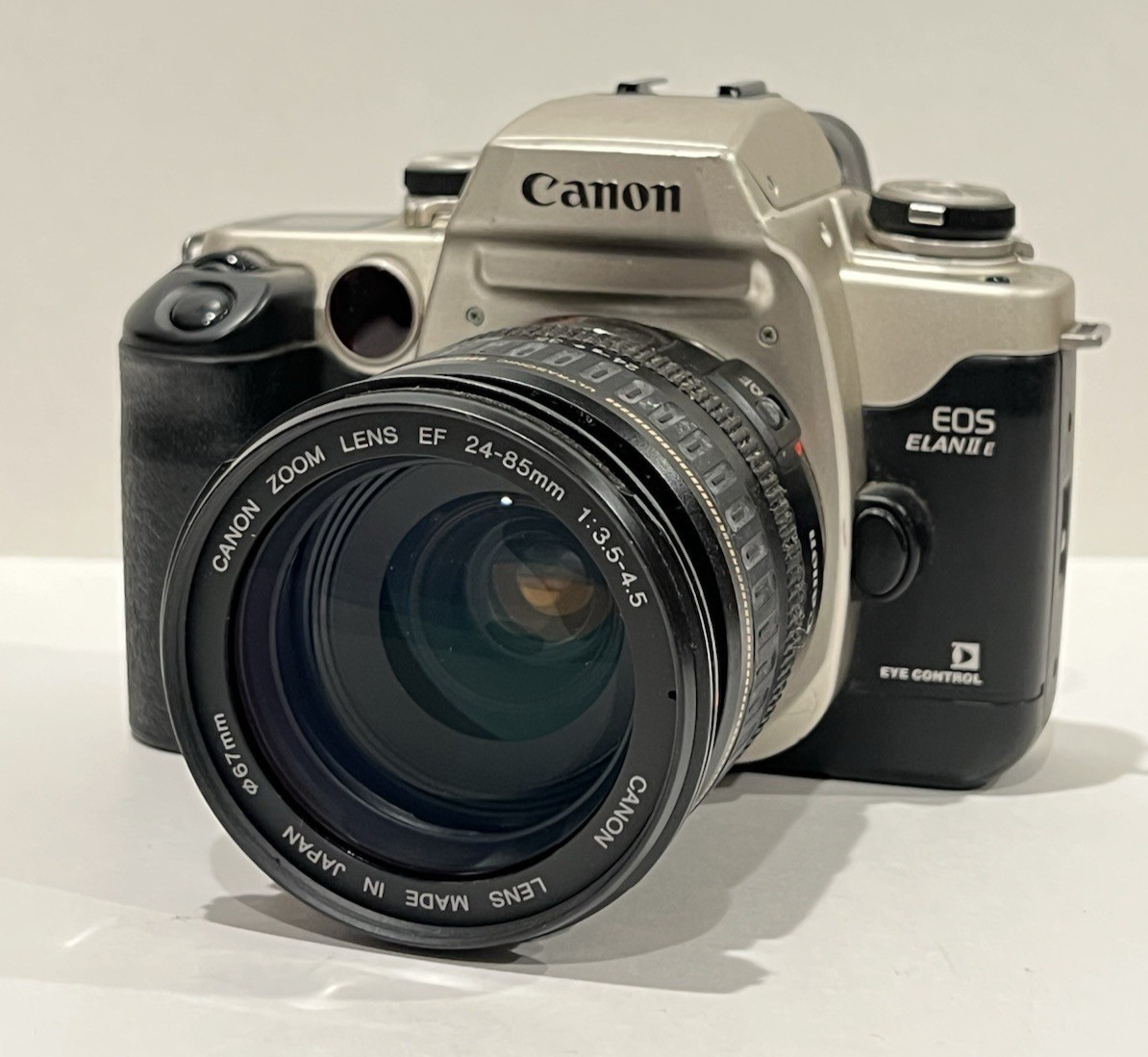 Canon EOS Elan II E Film Camera W/Canon Ultrasonic 24-85mm f/3.5-4.5 Lens TESTED
