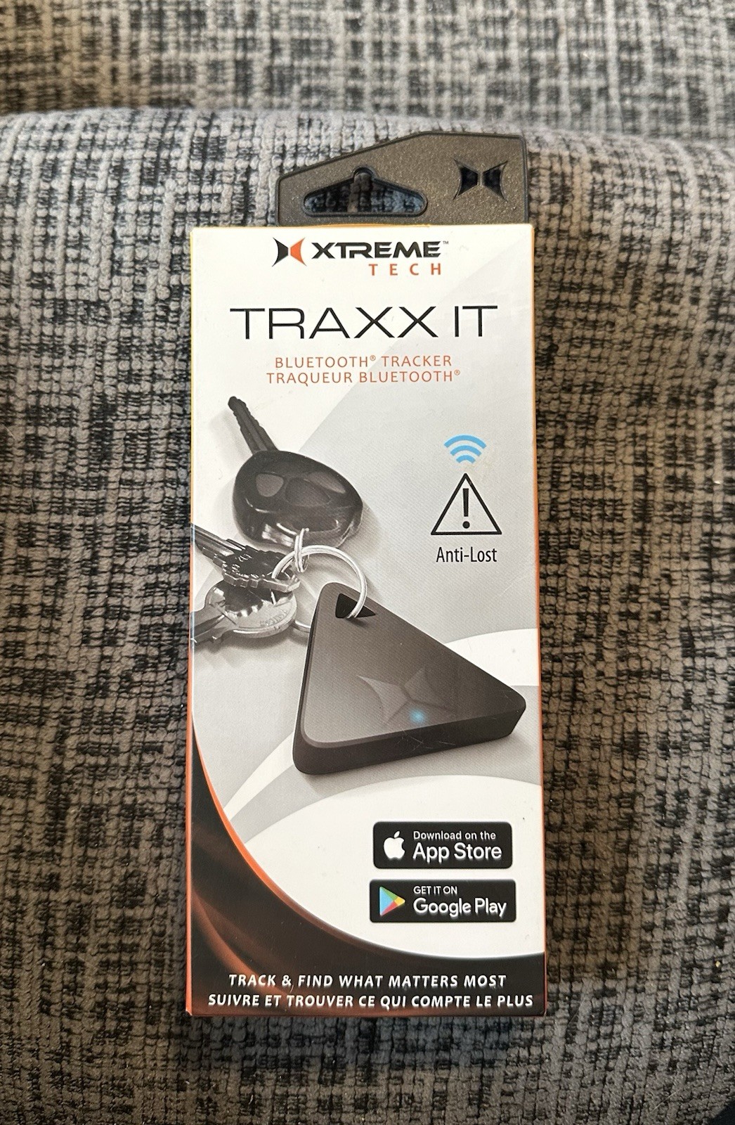 XTREME Tech Traxx It Keychain Bluetooth Tracker Open Box *Stocking Stuffer*