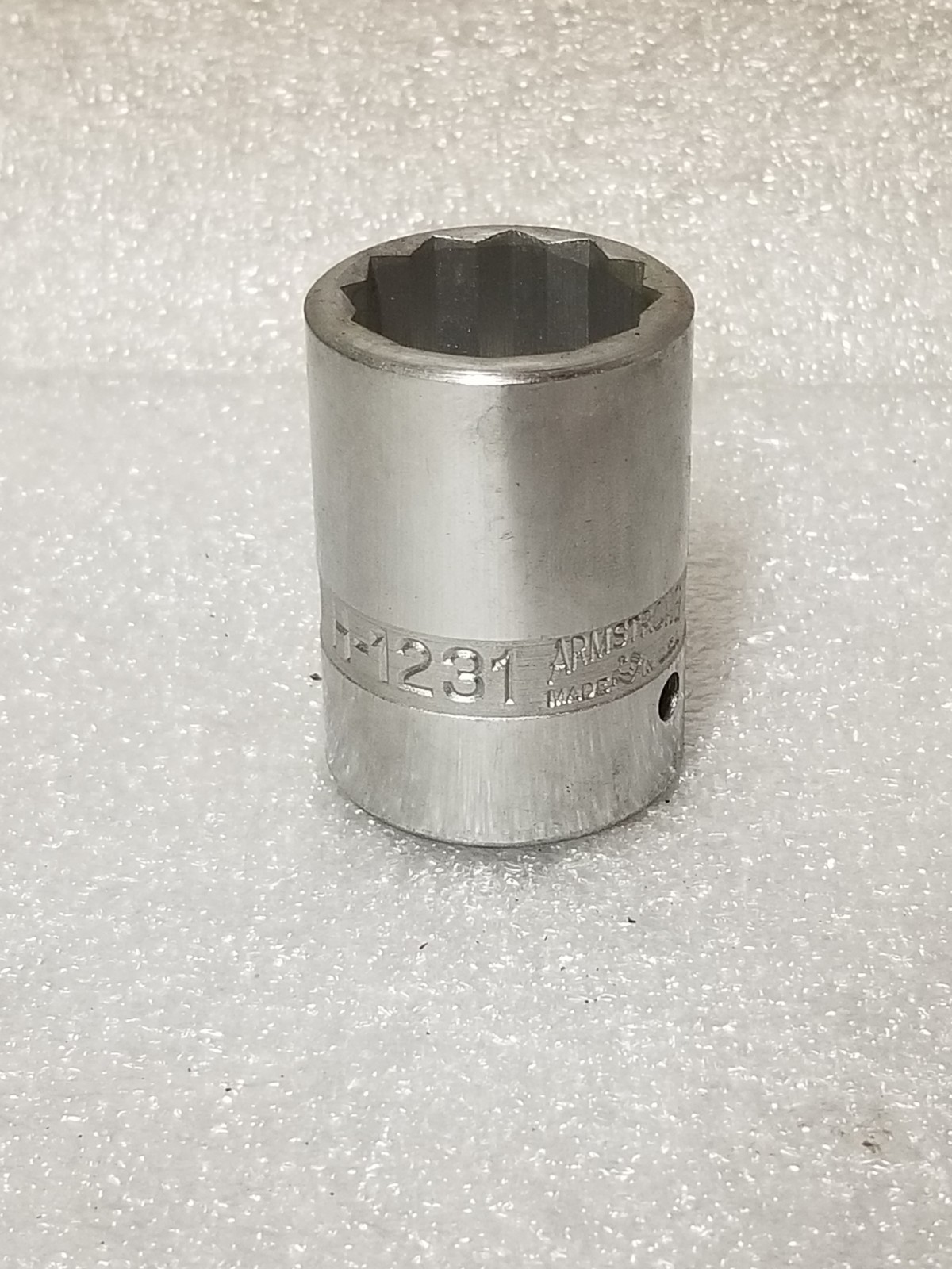 Armstrong Armaloy H-1231 3/4"-Drive 12-Pt Heavy-Duty Socket 31/32" Made in USA