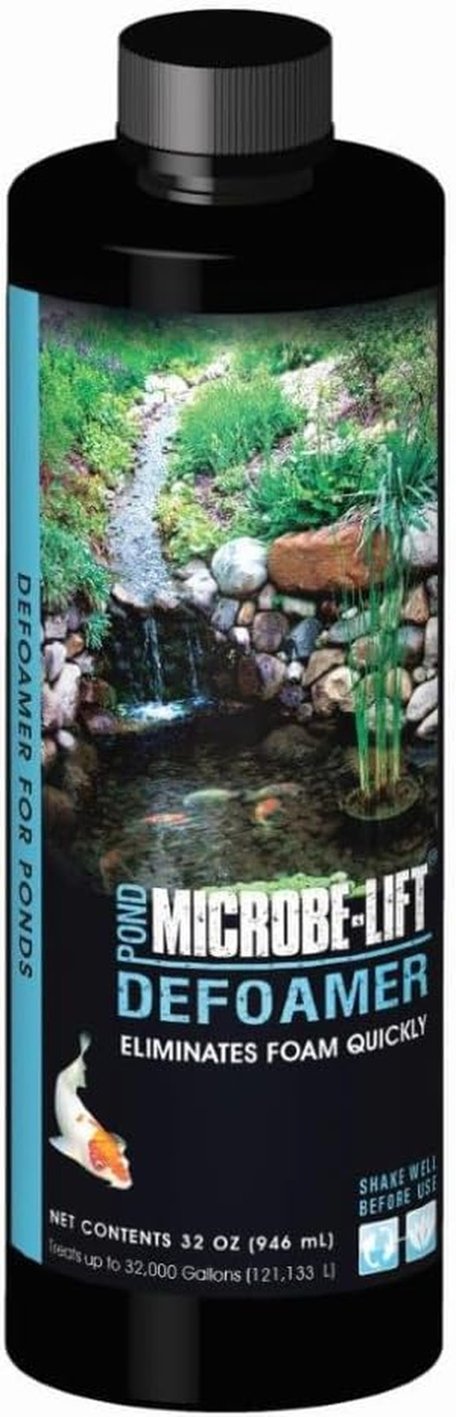 AEL20273 Microbe Lift Pond Defoamer Conditioner, 32 Oz