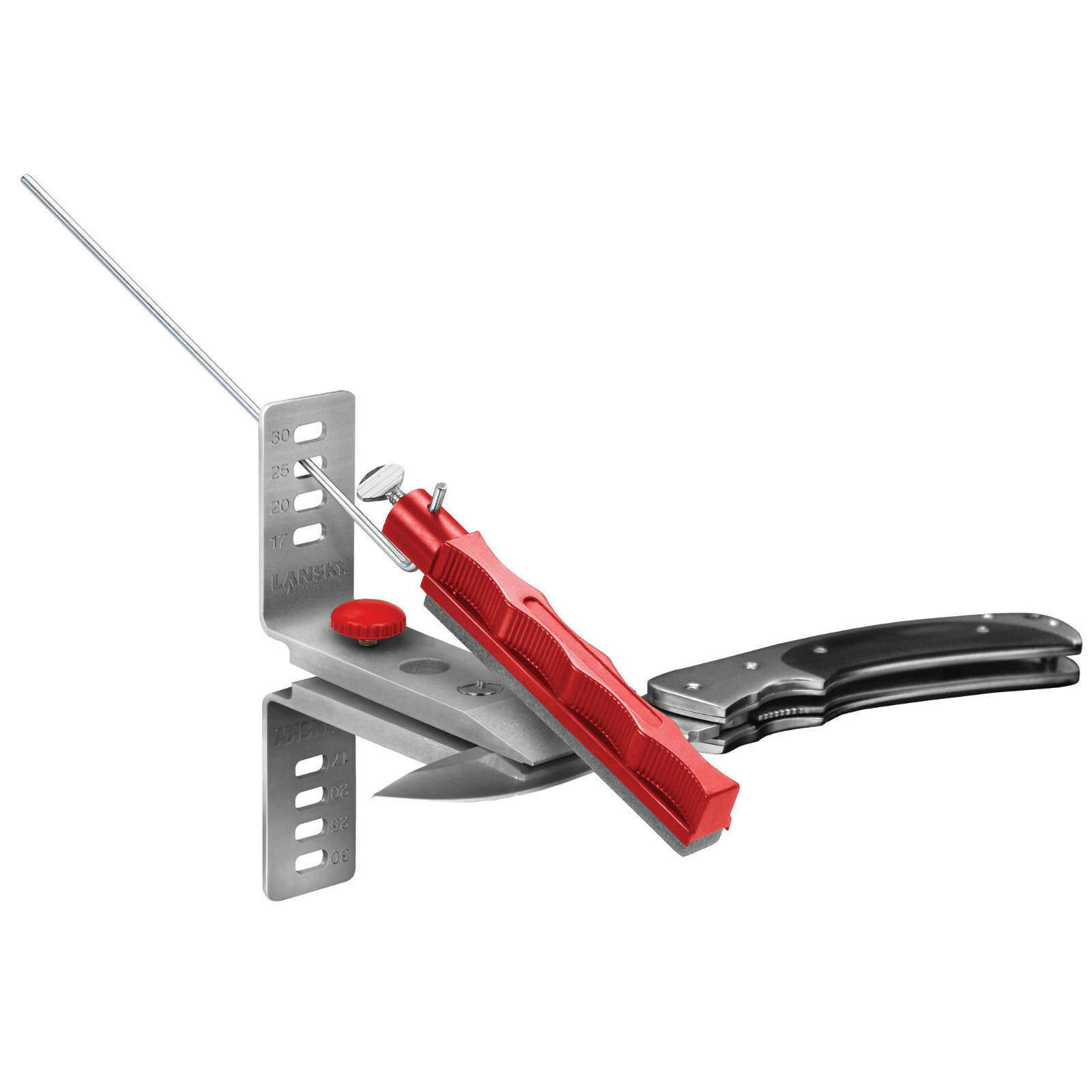 Lansky Deluxe Controlled Angle Knife Sharpening System 5 Stone Sharpener LKCLX