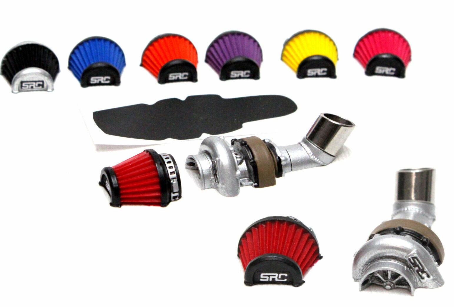RC 1/10 Scale TURBO CHARGER W/ EXHAUST Extreme Turbo 1 (1pc) -PURPLE-