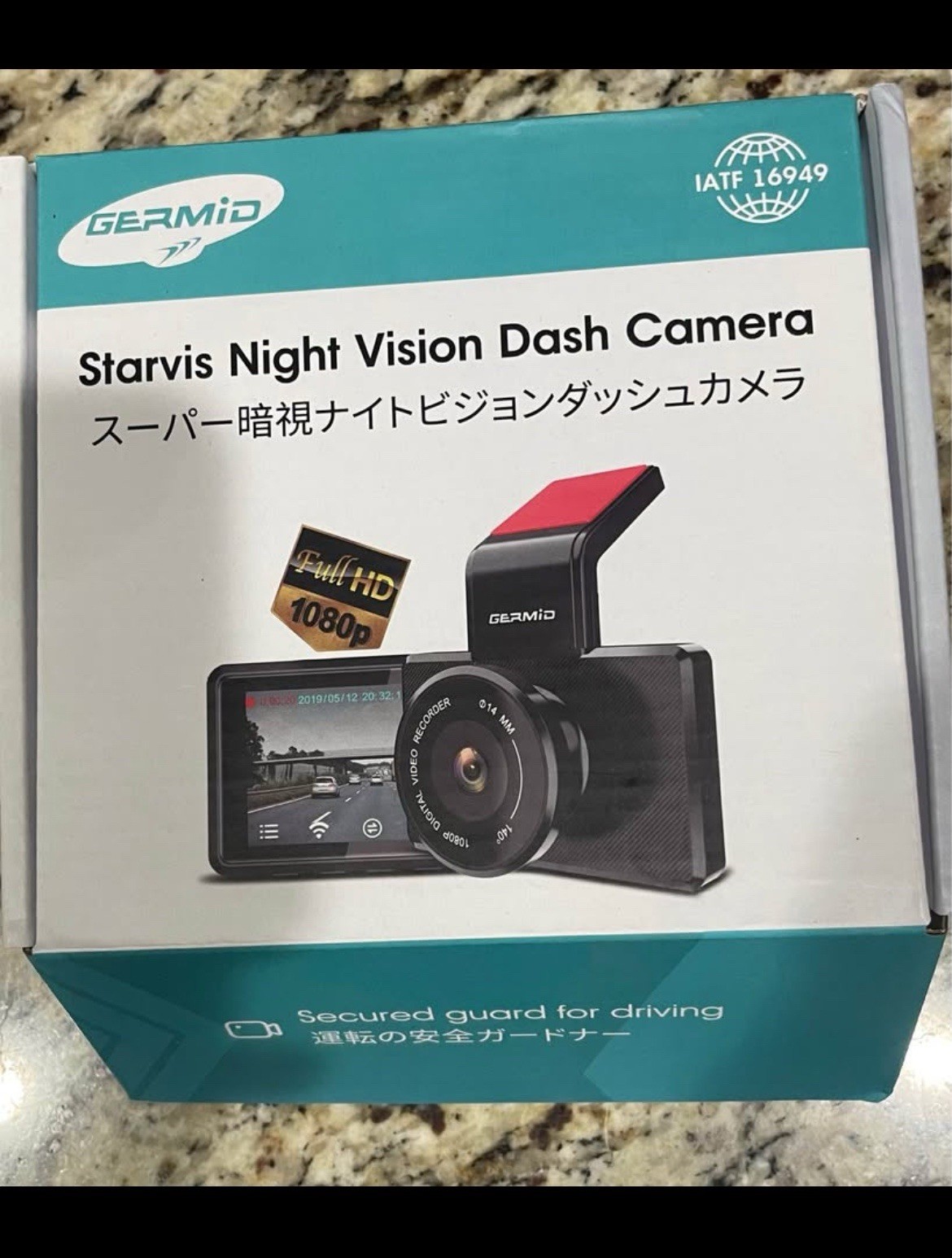 Germid Starvis Night vision dash camera