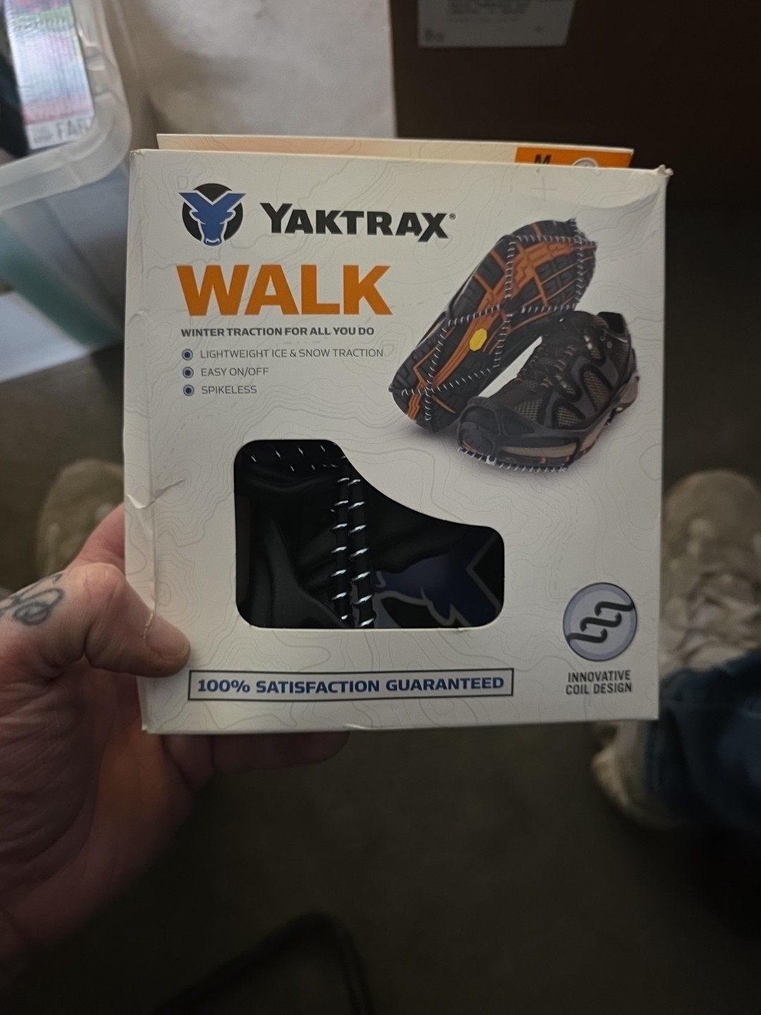 YAKTRAX SKI BOOT TRACTION M ROCKER SOLE OUTDOOR NEW NIB
