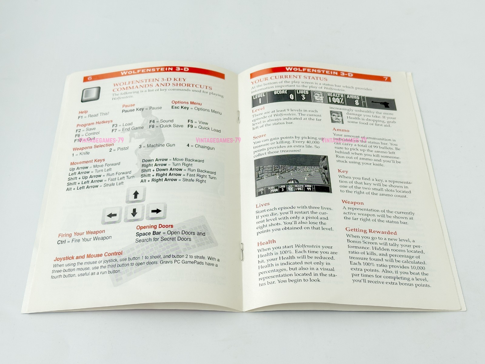 Wolfenstein 3d Mail Order - id Software - 1992 / IBM PC