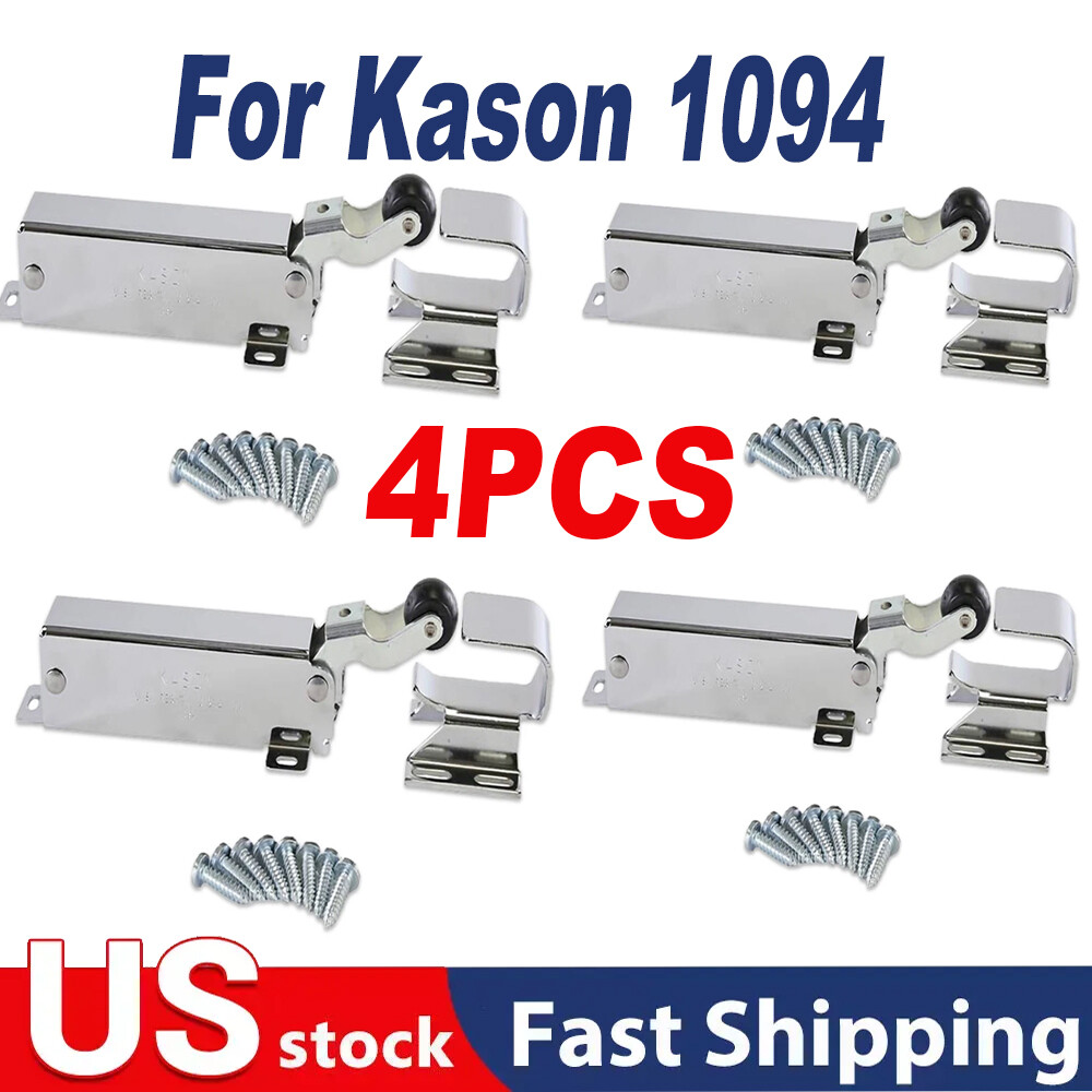 4PCS For Kason 1094 SureClose Hydraulic Door Closer with Flush to 3/4 Inch Hook