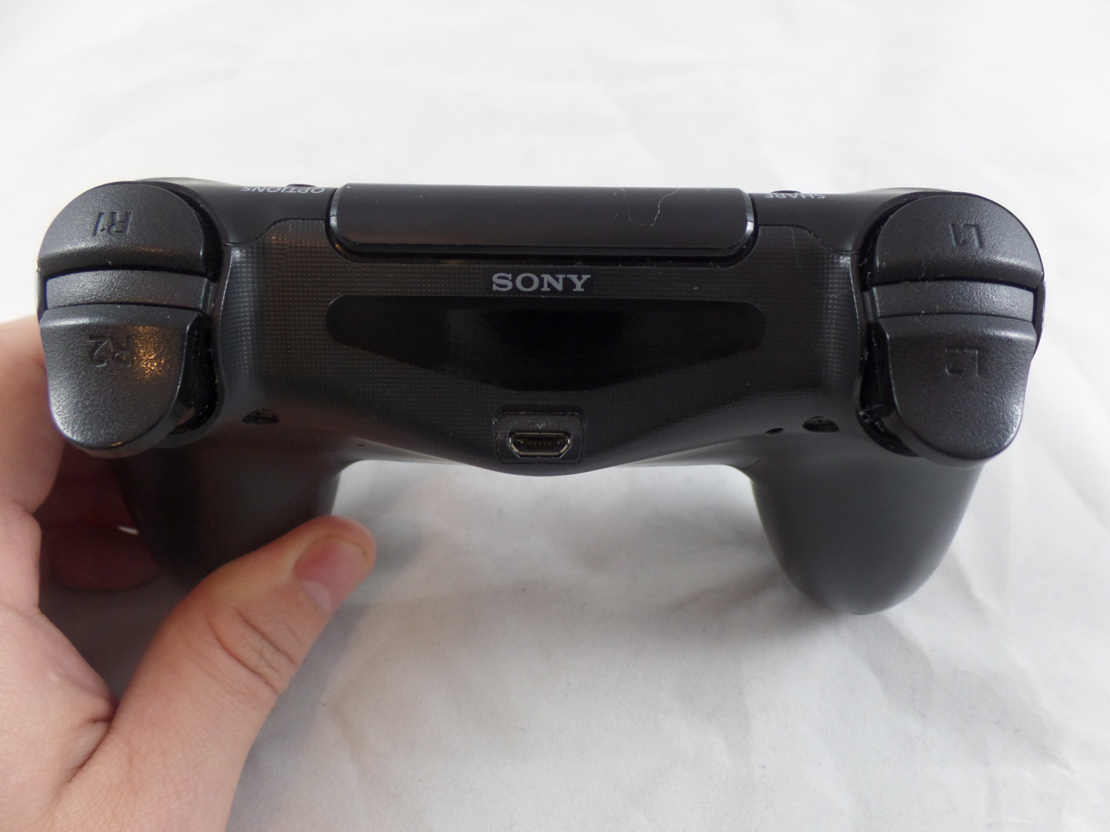 Playstation 4 PS4 Controller SOLID BLACKOUT Cover up Light Bar Decal Sticker