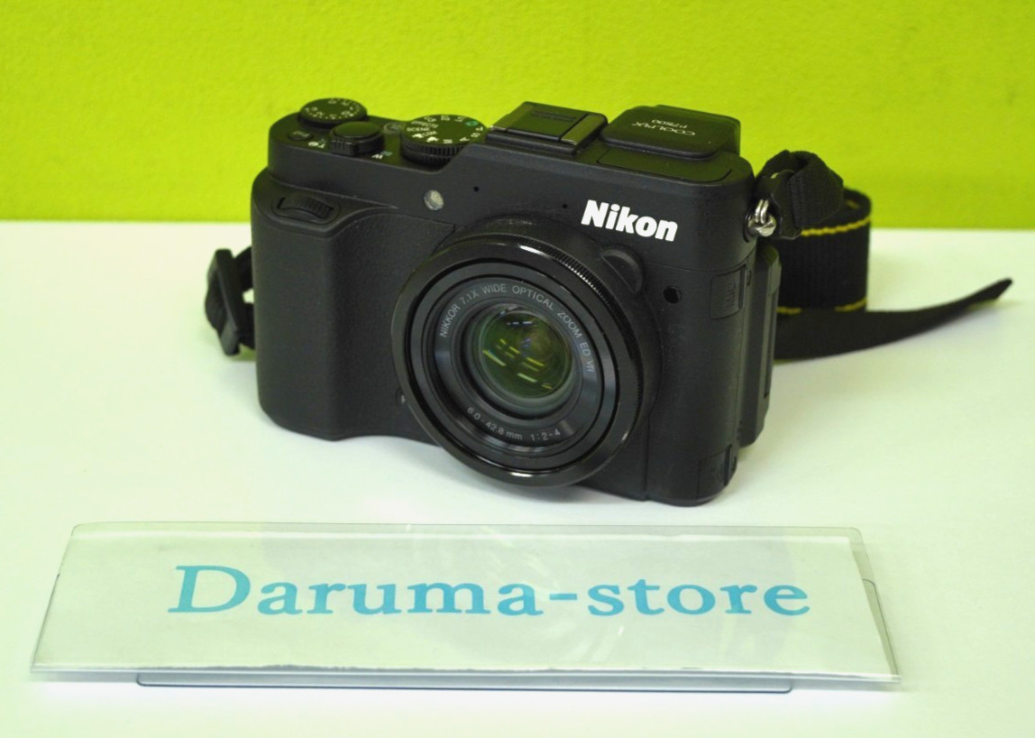 Nikon COOLPIX P7800 Digital Camera 7.1x Zoom Black