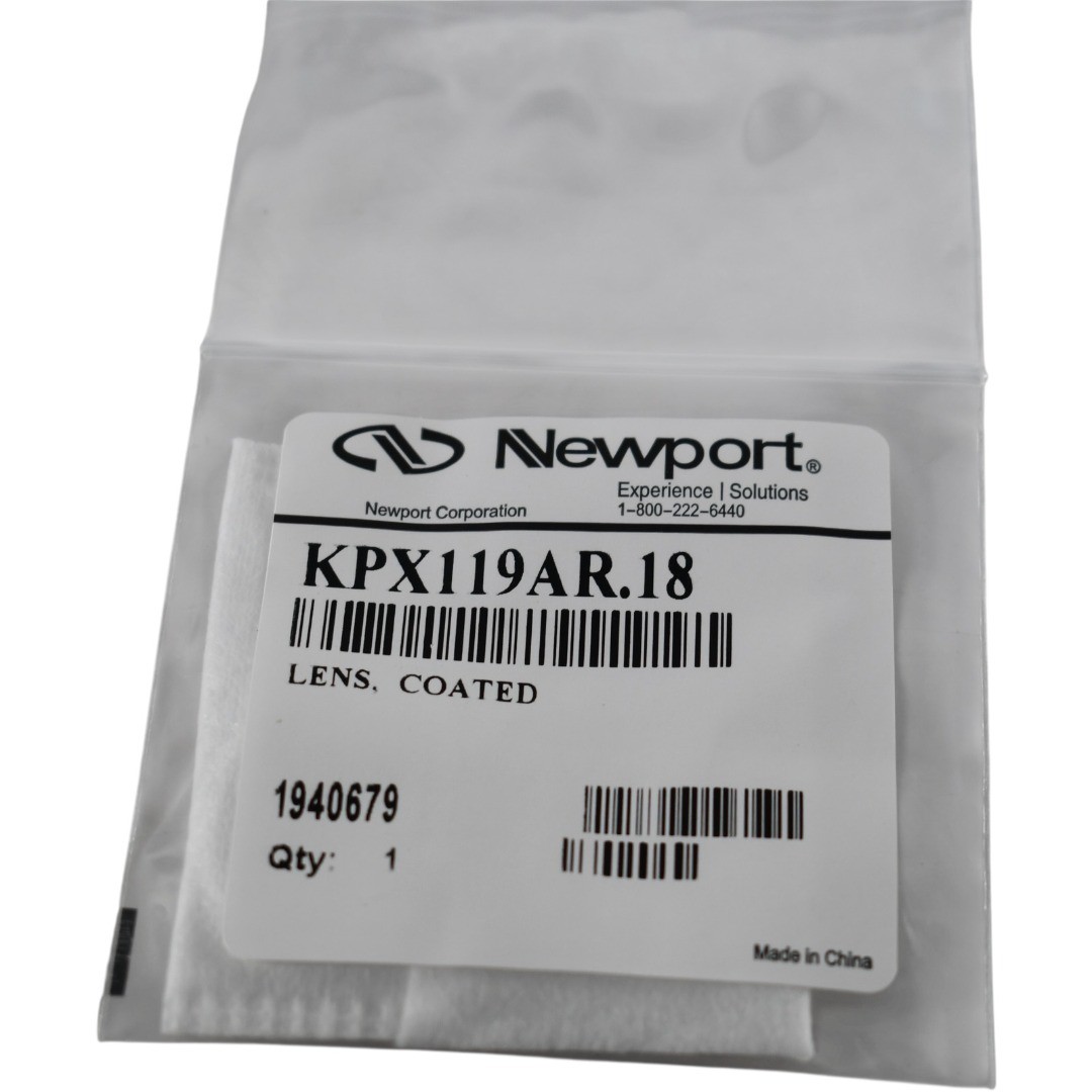 NEW Newport KPX119AR.18 Plano-Convex Lens N-BK7 25.4mm Dia 600mm FL IR Coated