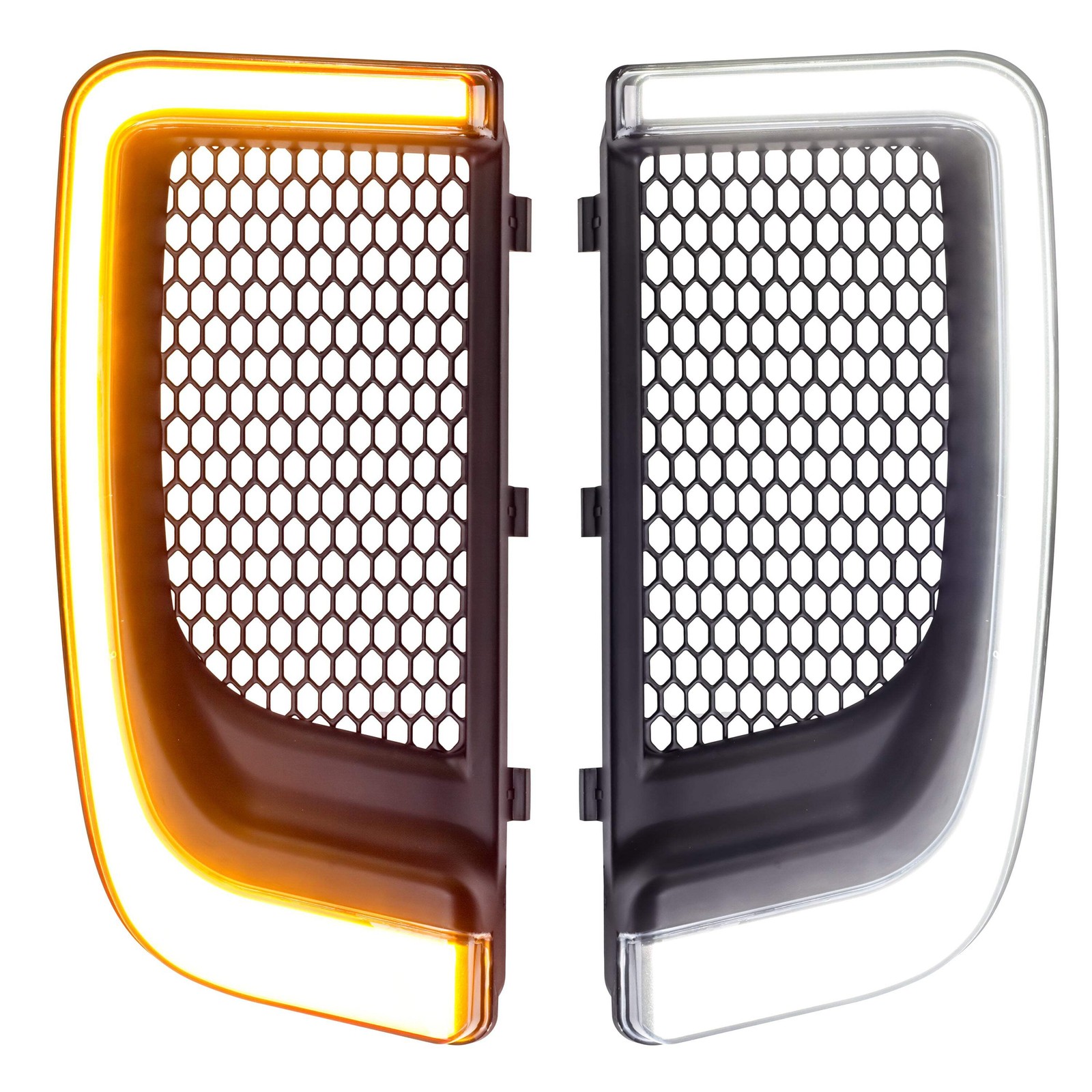 Eagle Lights SUNBURST Lower Fairing Grill LED Lights for Harley-Davidson Touring