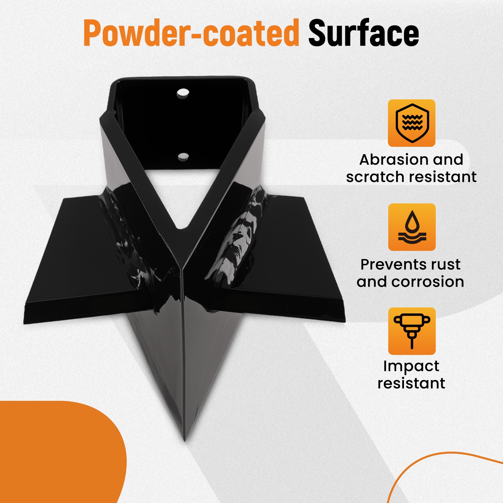 4 Way Wedge for Swisher Log Splitter 22 28 34 Ton Steel Powder Coated