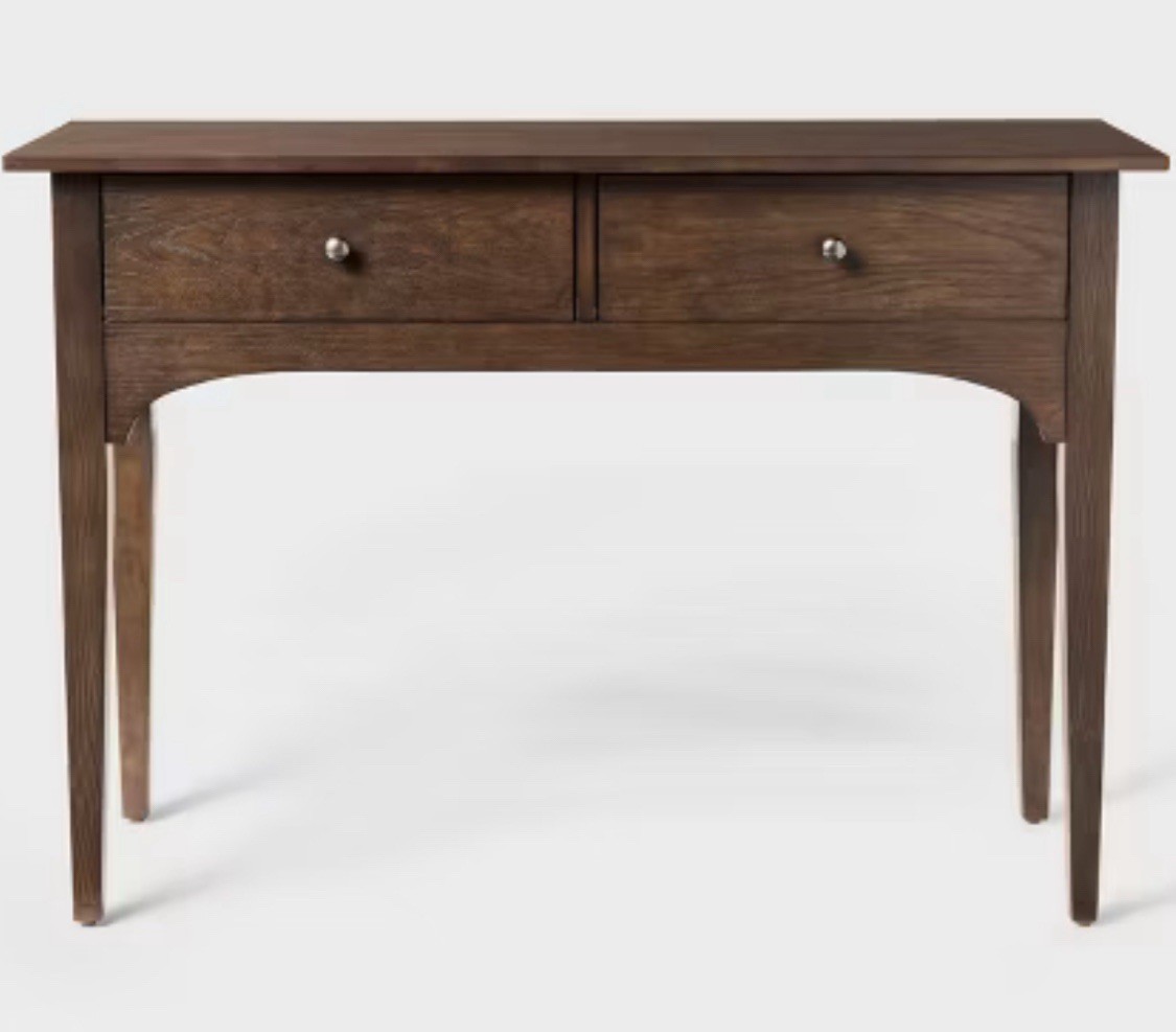 Palma 46" Arched Console Table Dark Brown - Threshold™