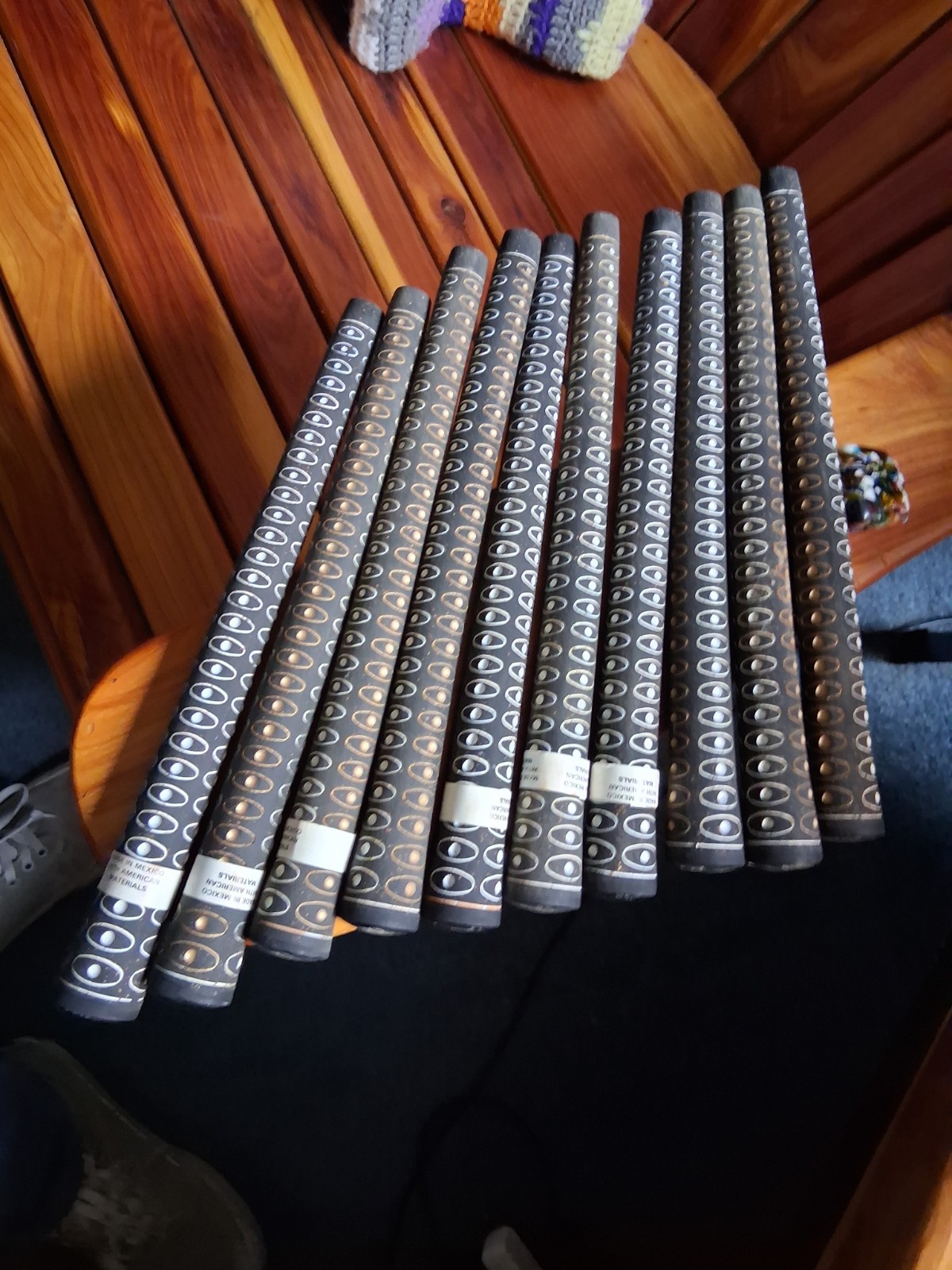 New Old Stock Golf Club Grips Lamkin Dimple Grips Set Of 10