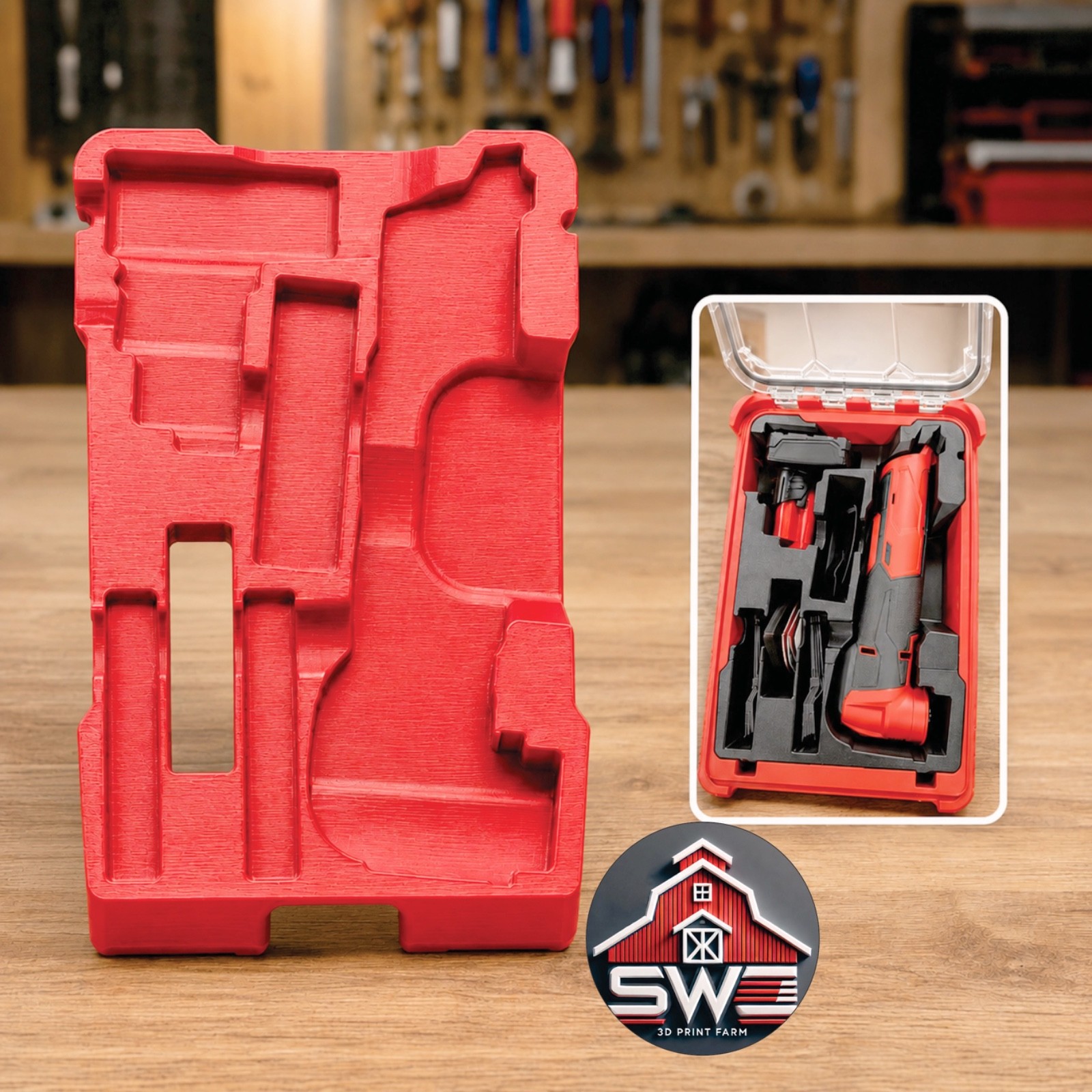M12 FUEL Multi-Tool 2526-20 Insert Organizer for Milwaukee Packout 8435
