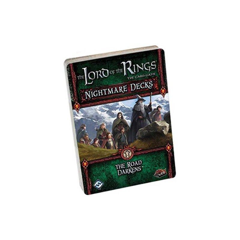 Lord of the Rings LCG: The Road Darkens Nightmare Deck Game Expansion - New