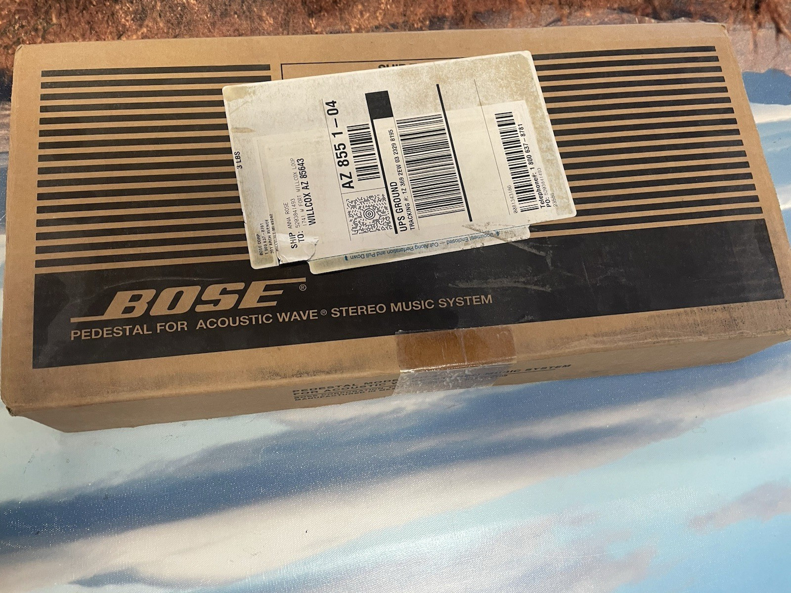 Bose OEM Pedestal Model PD-2 For Acoustic Wave Stereo Music System Black new