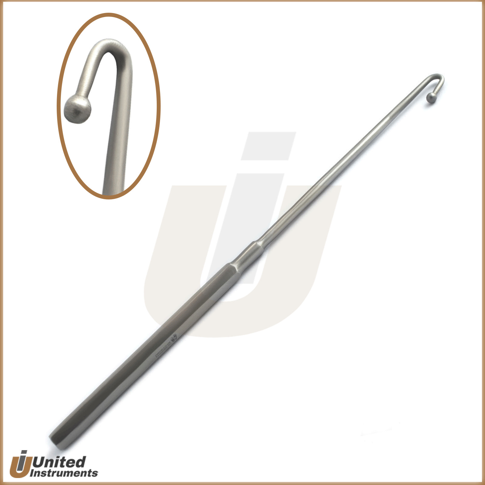 Veterinary Ovariectomy Spay Snook Hook Ball Tip Animal Surgical ENT Instruments