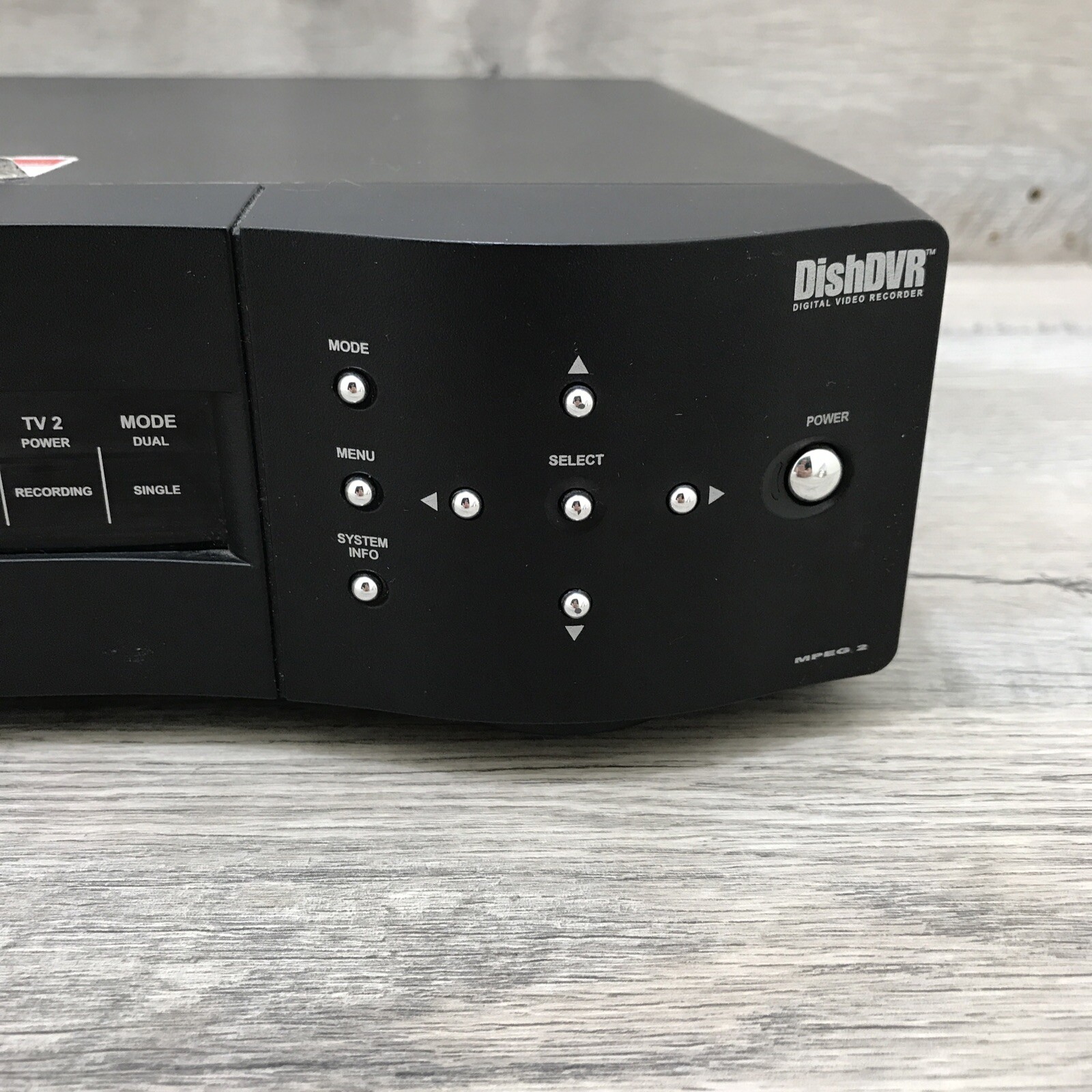 Dish Network DishDVR Model DISHDVR625 MPEG 2