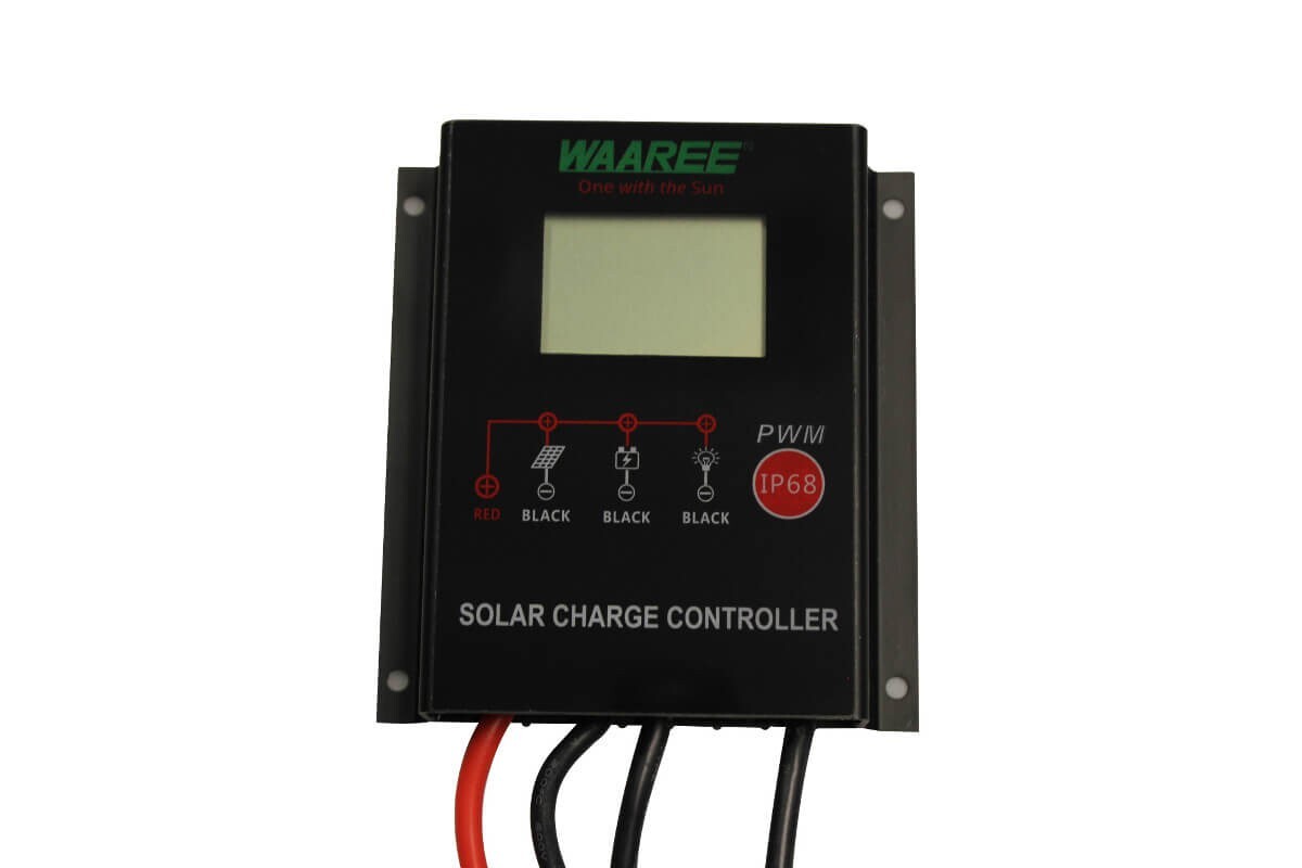 WAAREE IP68 30 AMP PWM SOLAR CHARGE CONTROLLER DC Off Grid