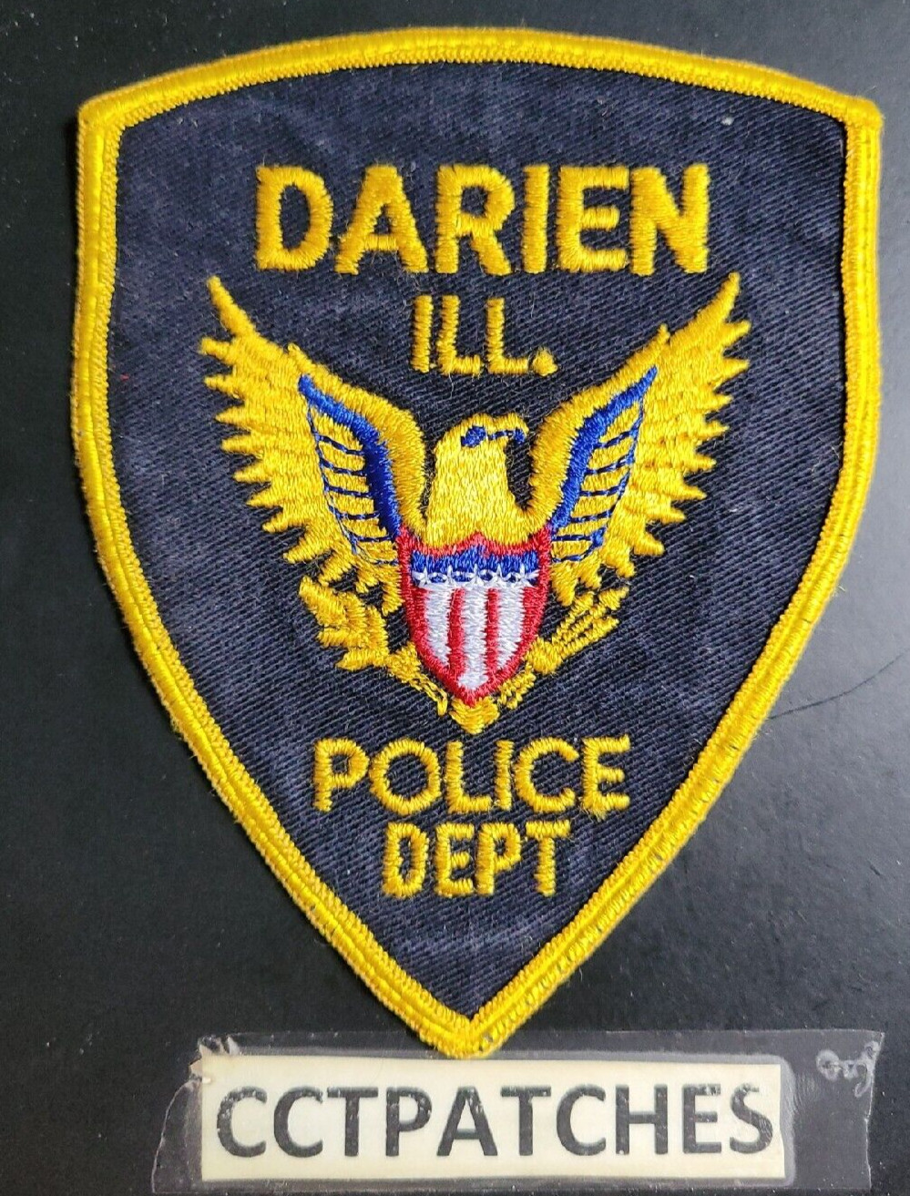 DARIEN, ILLINOIS POLICE SHOULDER PATCH IL