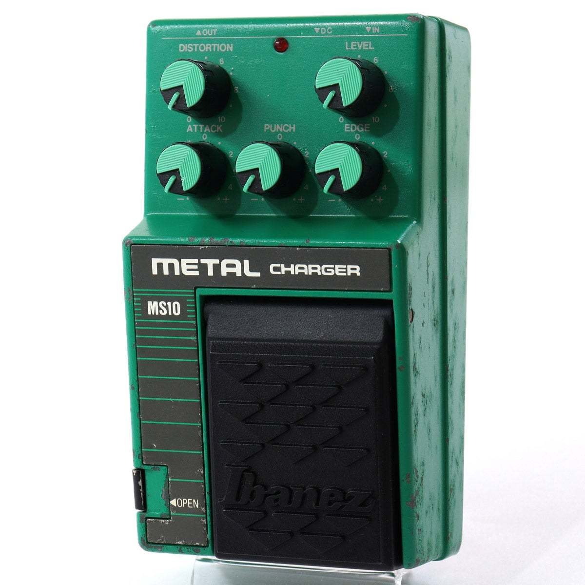 Ibanez MS10 Metal Charger Distortion Guitar Effect Pedal MIJ Tested Working
