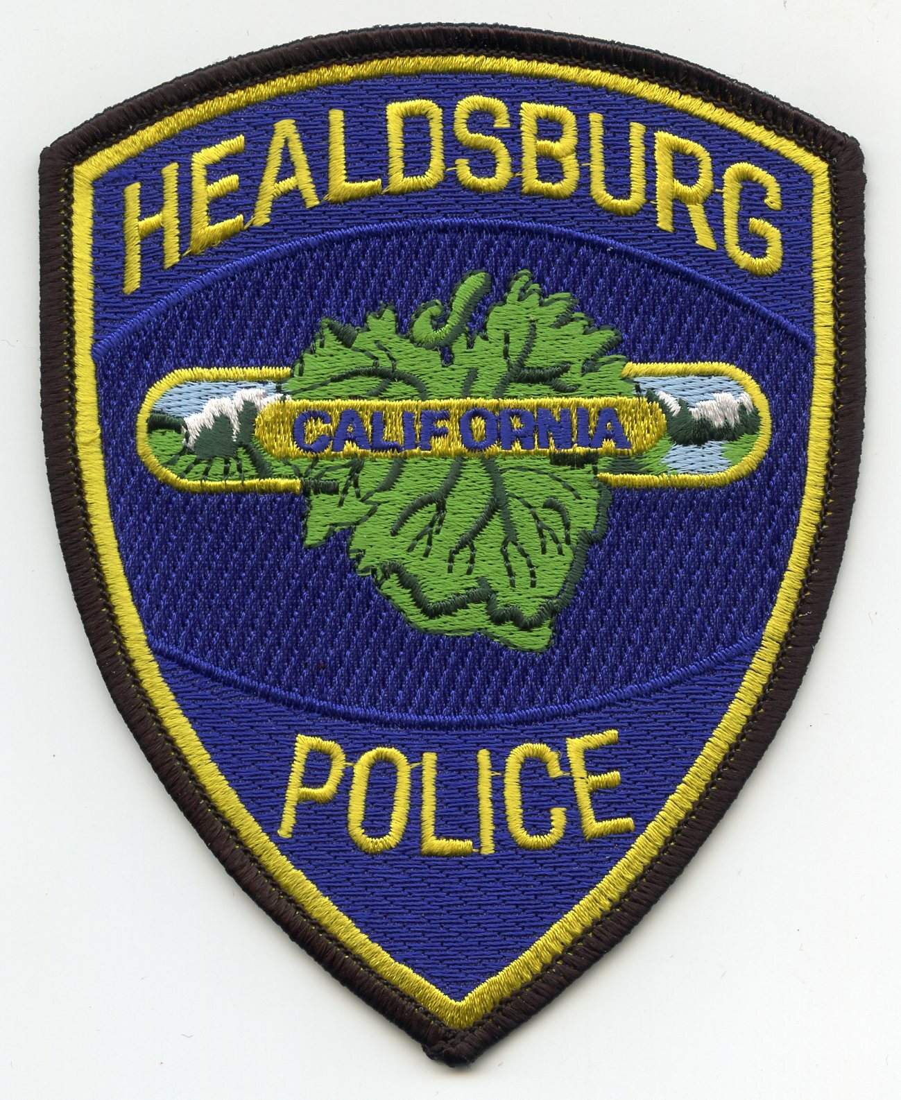 HEALDSBURG CALIFORNIA CA POLICE PATCH