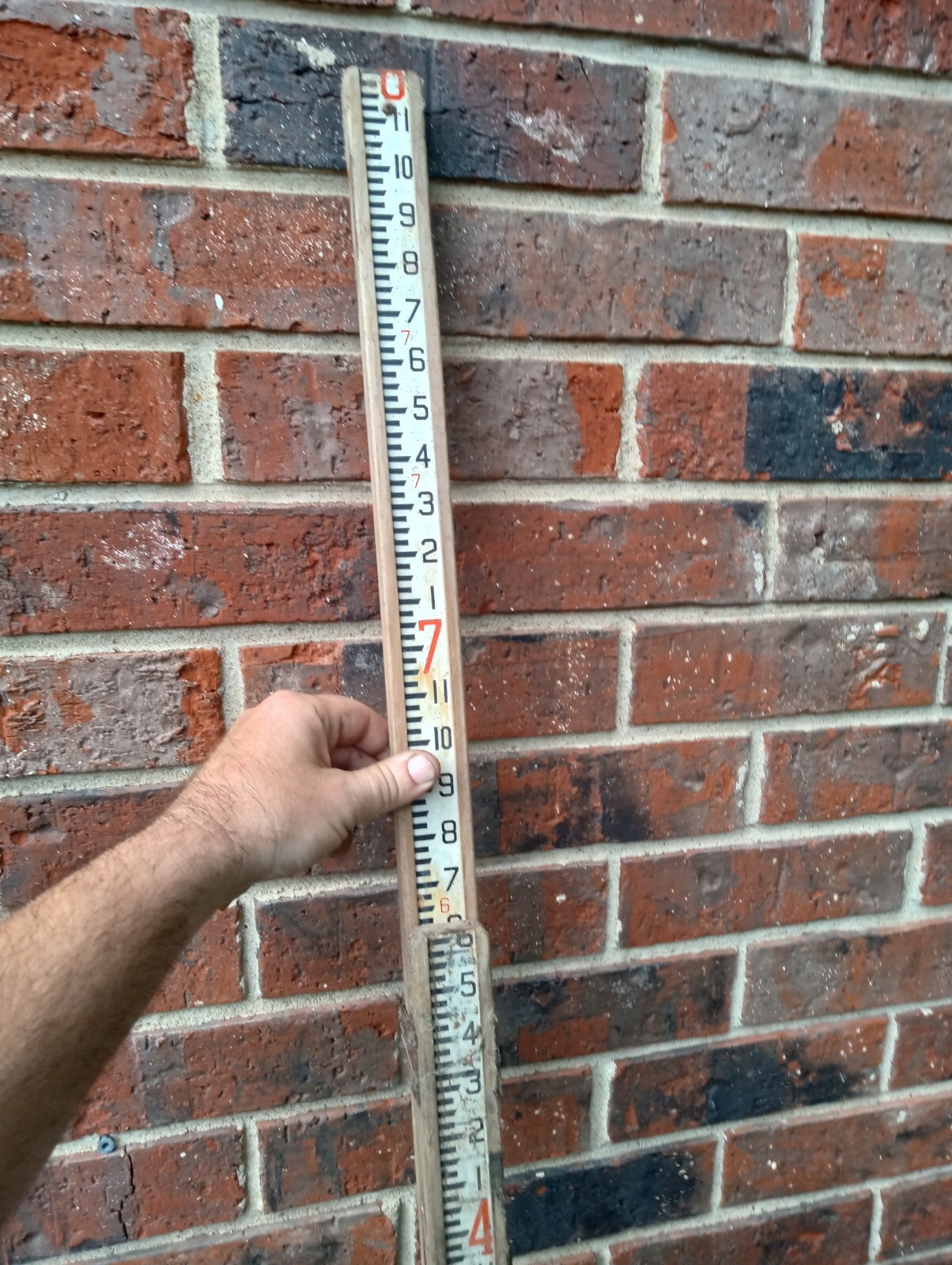 Large MEASURING STICK DEPTH FINDER