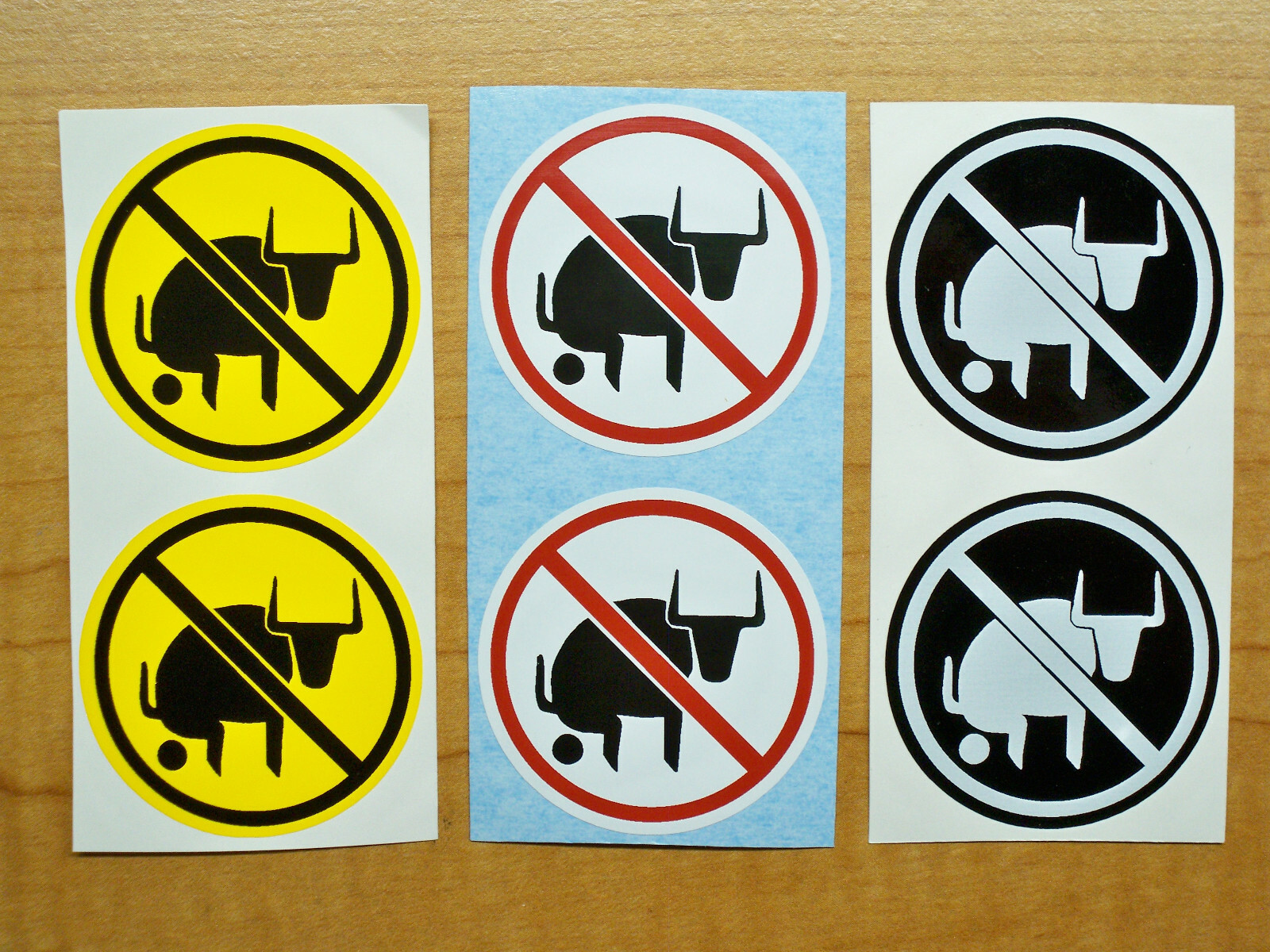 Hard Hat Stickers / NO BULLSHIT Sarcastic Vinyl Decals Laborer Foreman Bossman