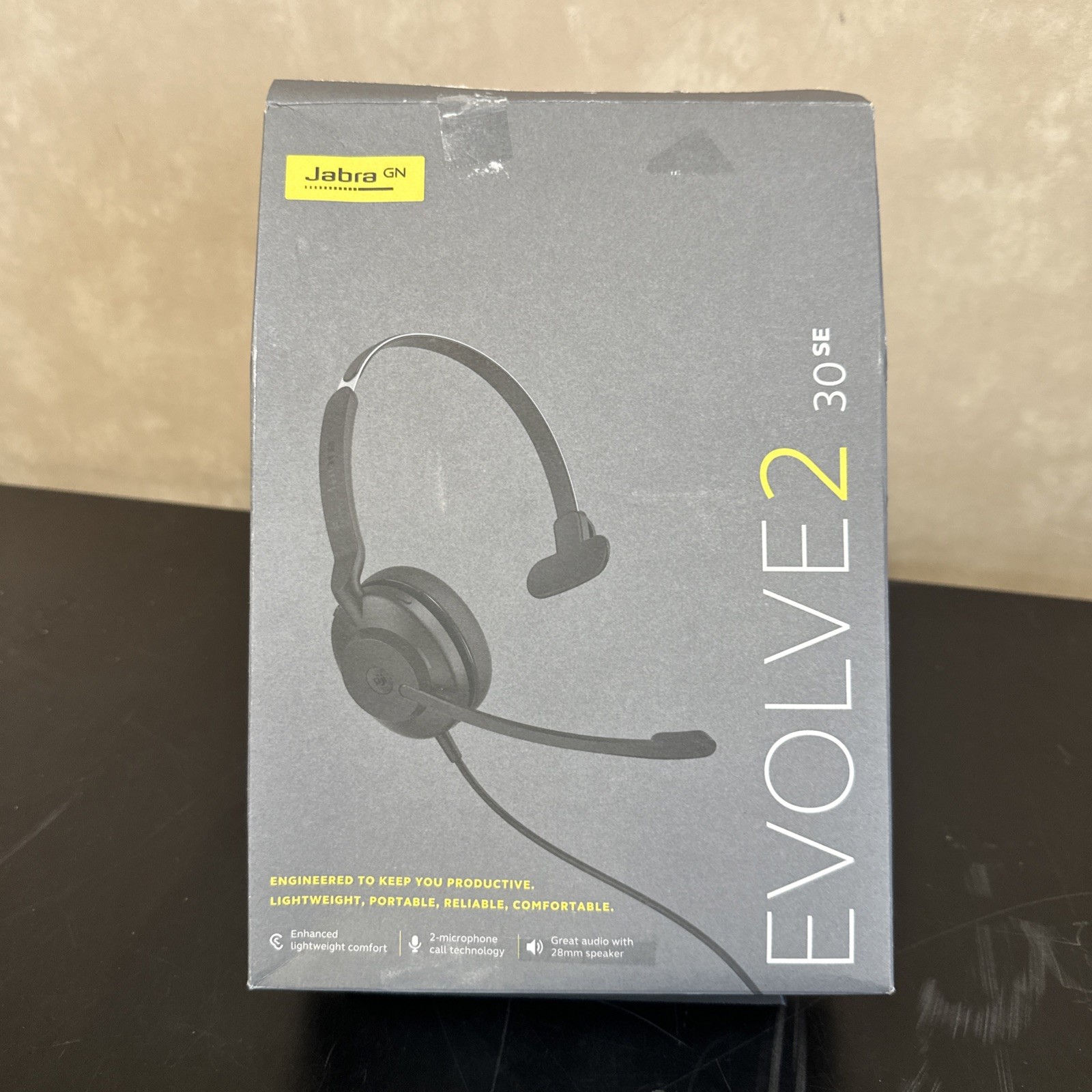 JABRA 23189-899-979 Jabra Evolve 2 30 MS Mono USB-A Corded Headset Open Box