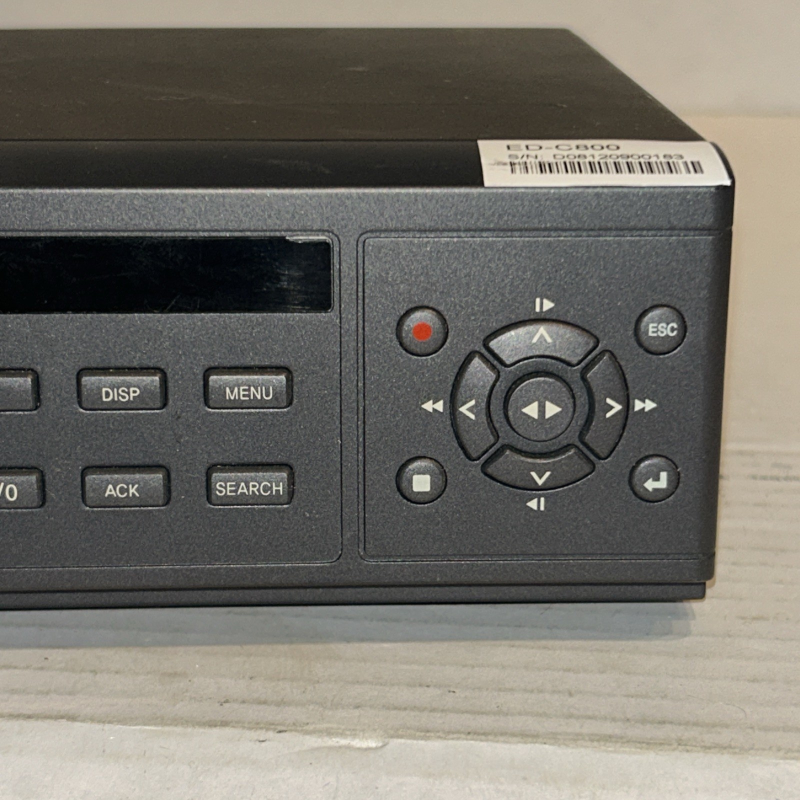 Nuvico Easynet Systems Compact Series ED-C800 DVR NTSC