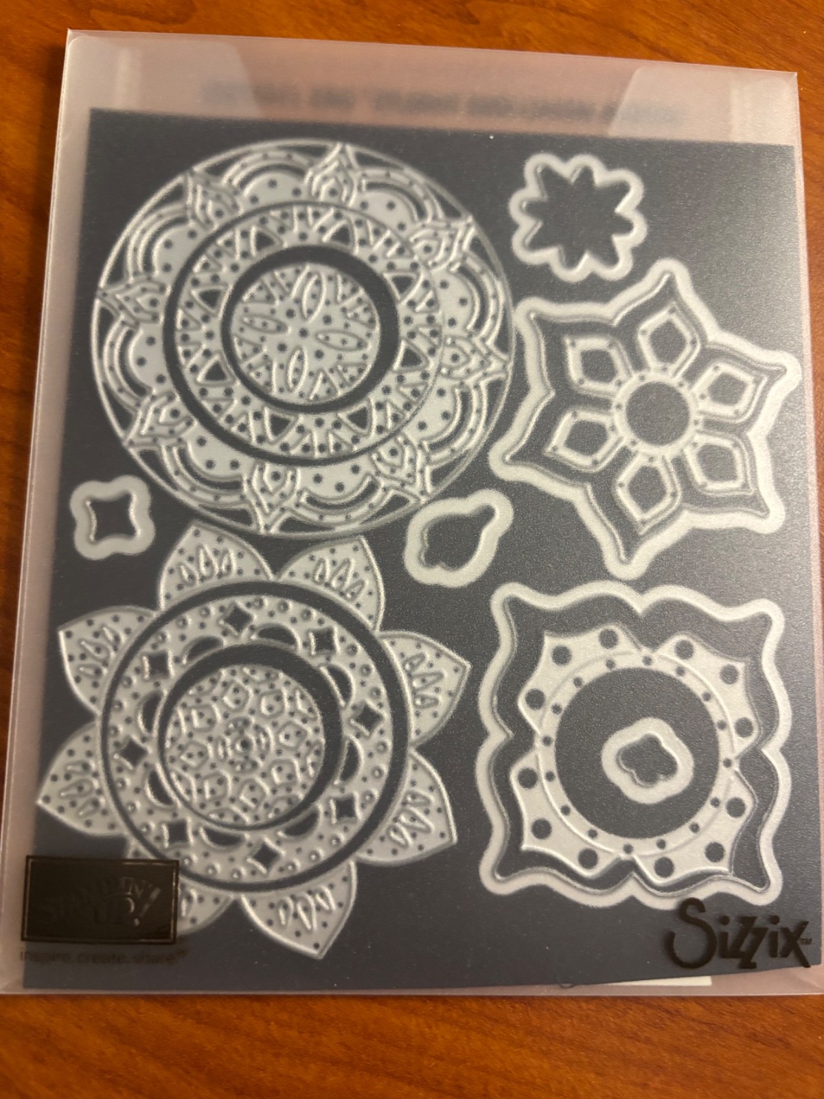 STAMPIN' UP! BIG SHOT SIZZIX EASTERN MEDALLIONS THINLITS DIES 143725
