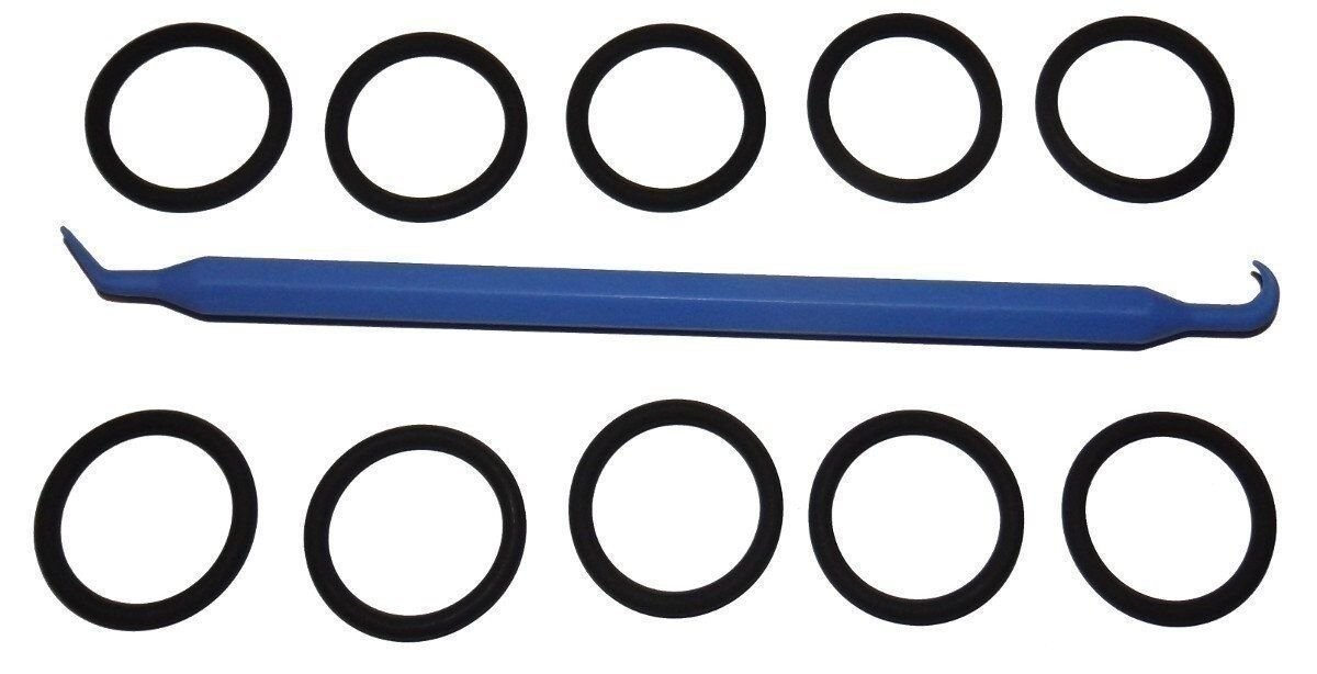 Scuba 1/2inch UNF DIN Valve Neck Viton 116 O-Ring (10 pcs) [Bonus O-Ring Pick]