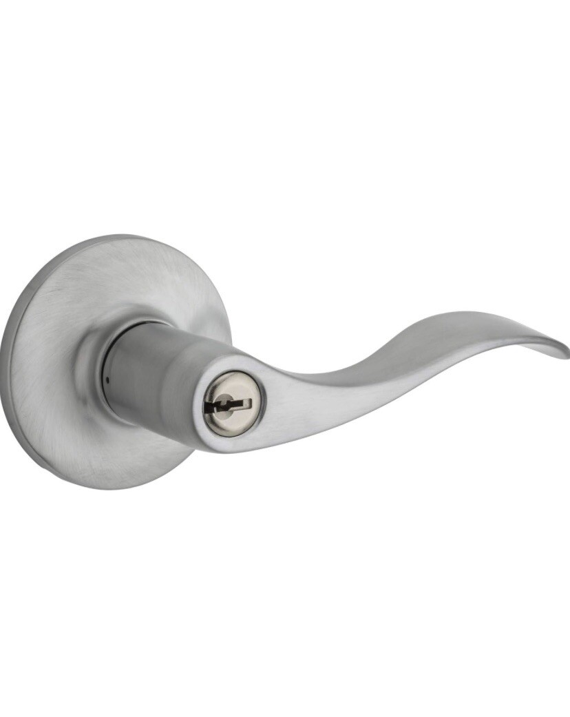 Kwikset SL5000LY Safe Lock by Kwikset Layton Single Cylinder - Nickel