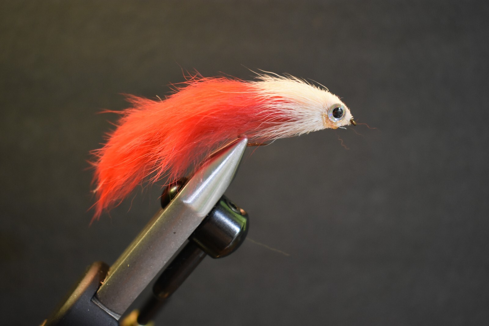 RED and WHITE DUNGEON Streamer Fly Fishing Fly Flies, 1 Fly, You Choose Size