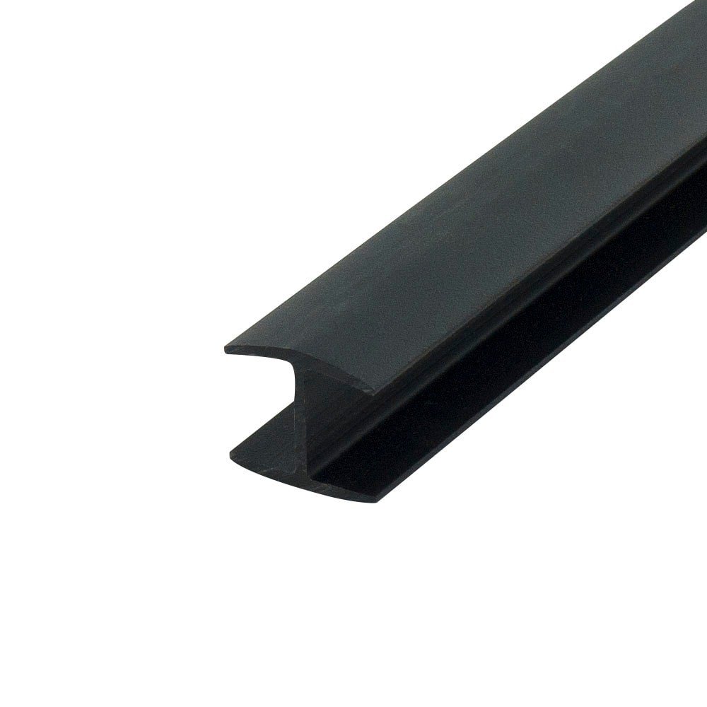 Outwater 1/2" Black Styrene Plastic H Channel Divider Mldg - Size Options